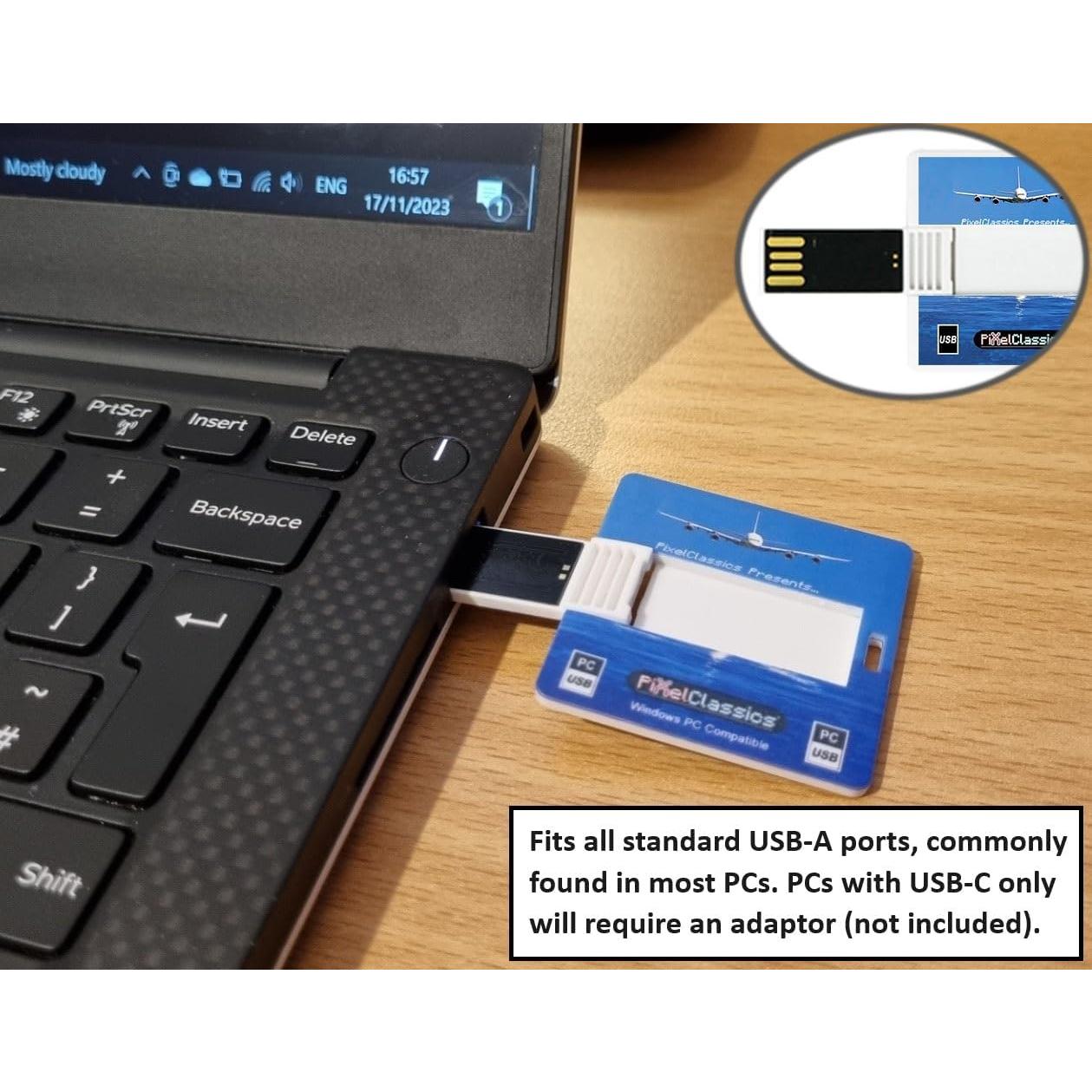 Simulador de Vuelo FlightGear 2023 USB 600 Aeronaves