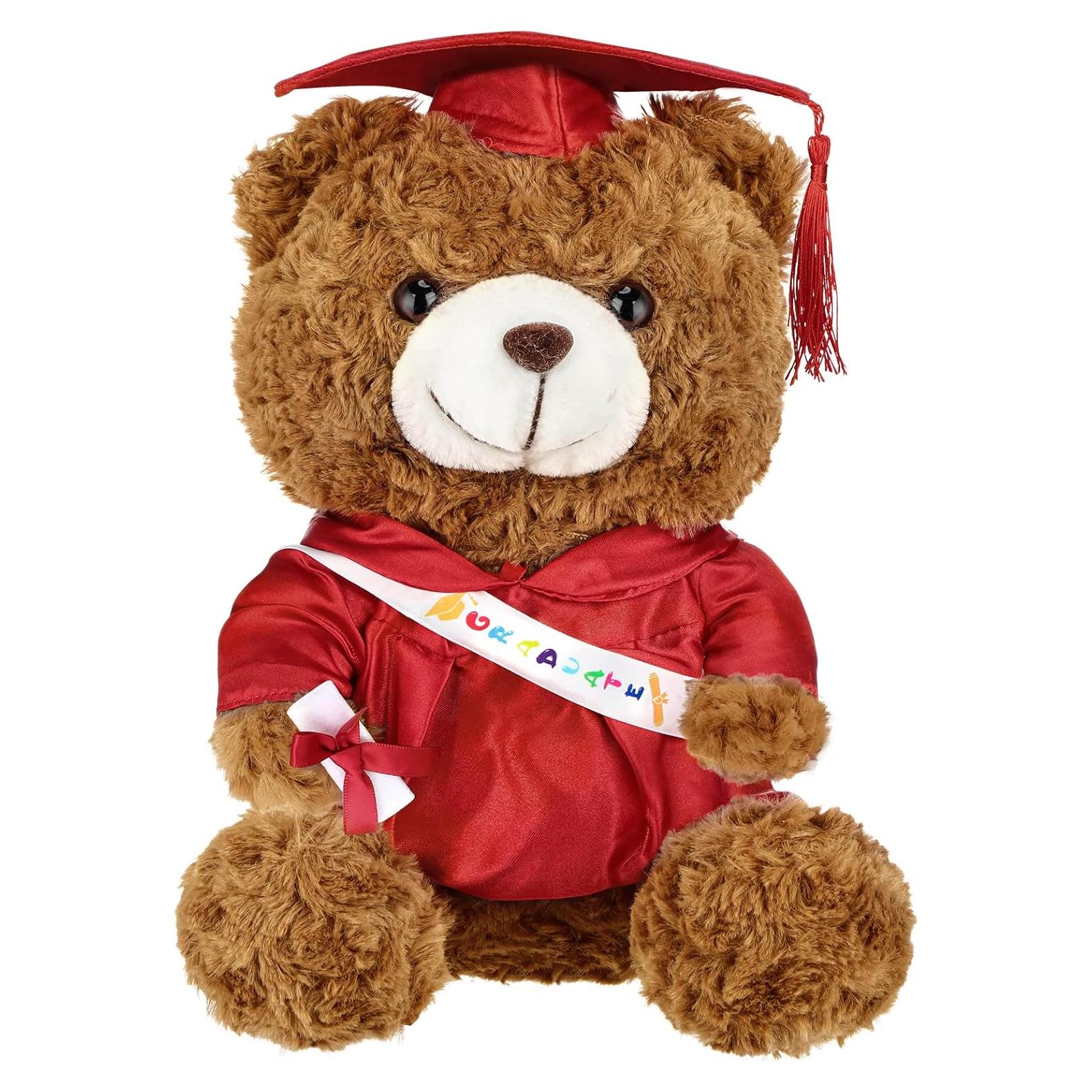 Oso de Graduación 2024 Hollowfly 22.86 cm Toga y Diploma