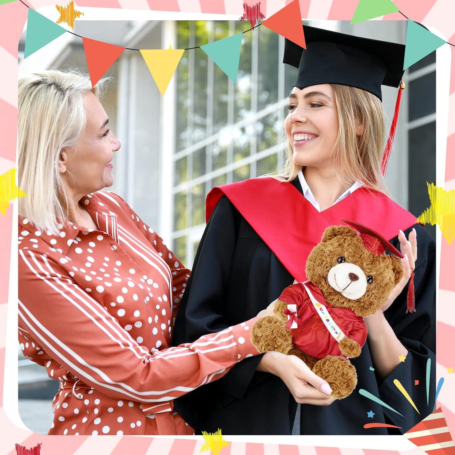 Oso de Graduación 2024 Hollowfly 22.86 cm Toga y Diploma