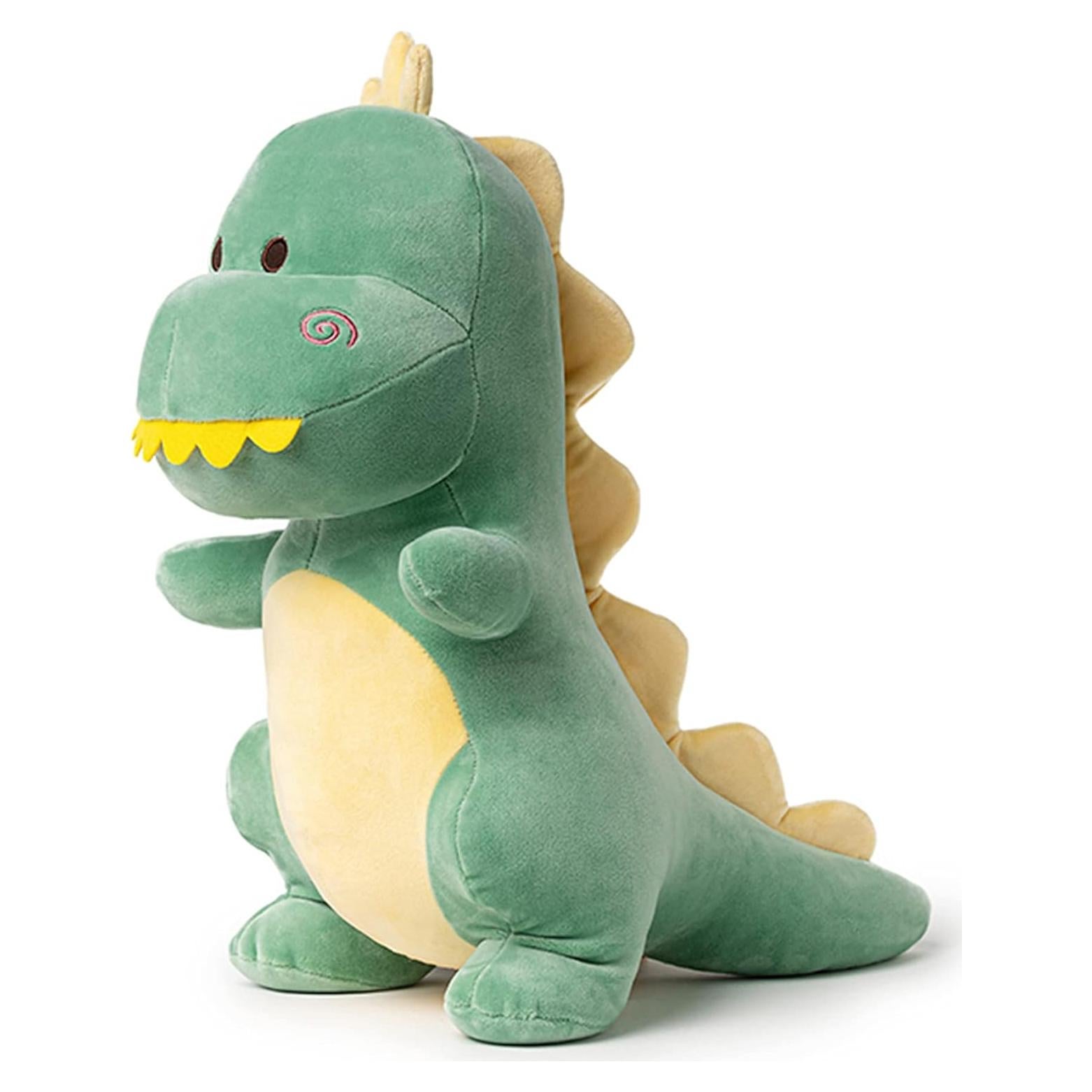 Dinosaurio de Peluche Verde Adorlynetty 30.99 cm Suave