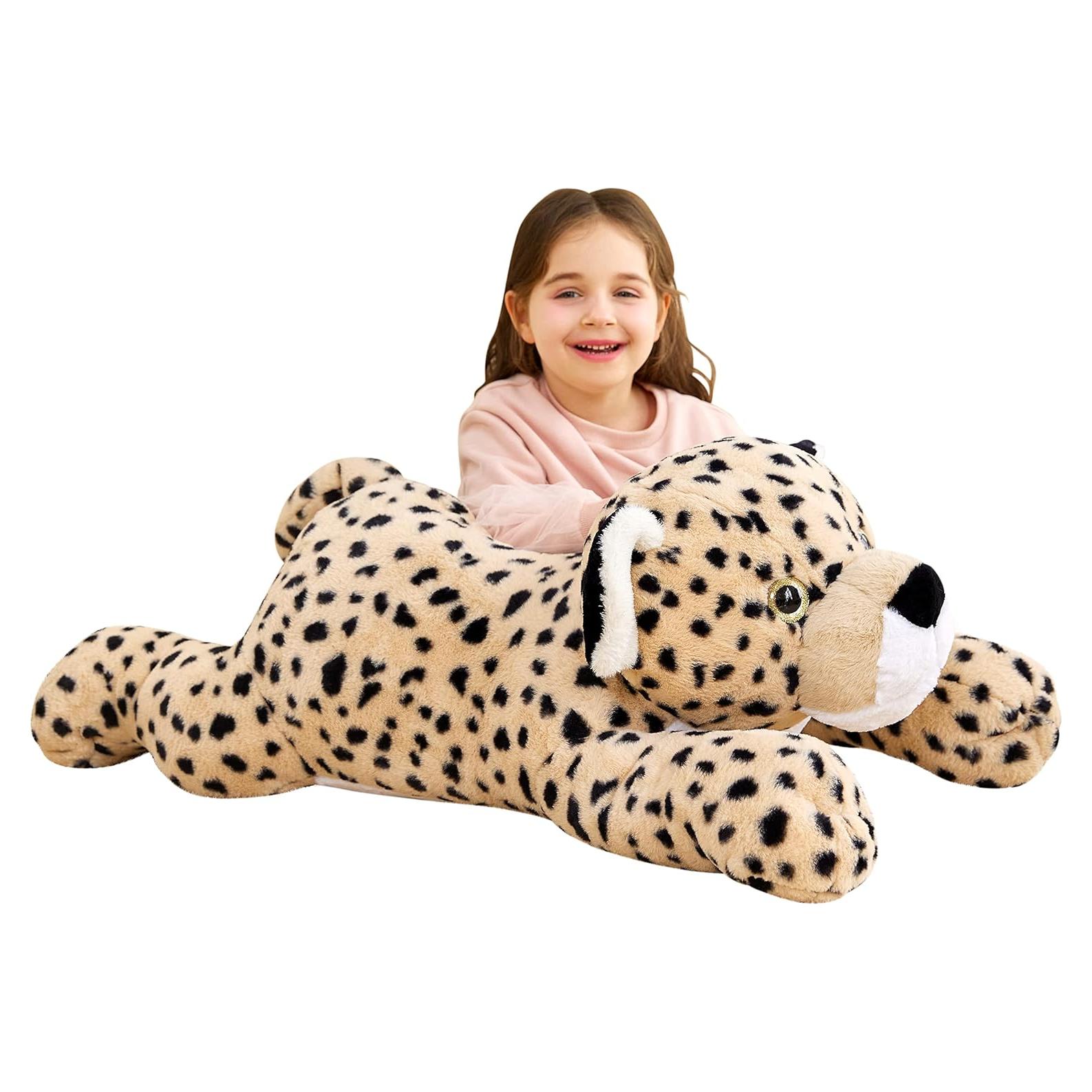 IKASA Jirafa Gigante de Peluche 77.8x34x30cm Suave