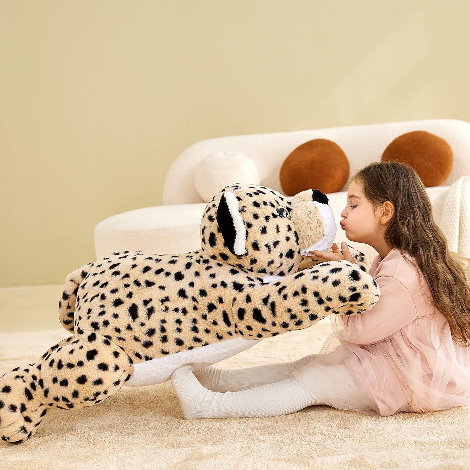 IKASA Jirafa Gigante de Peluche 77.8x34x30cm Suave