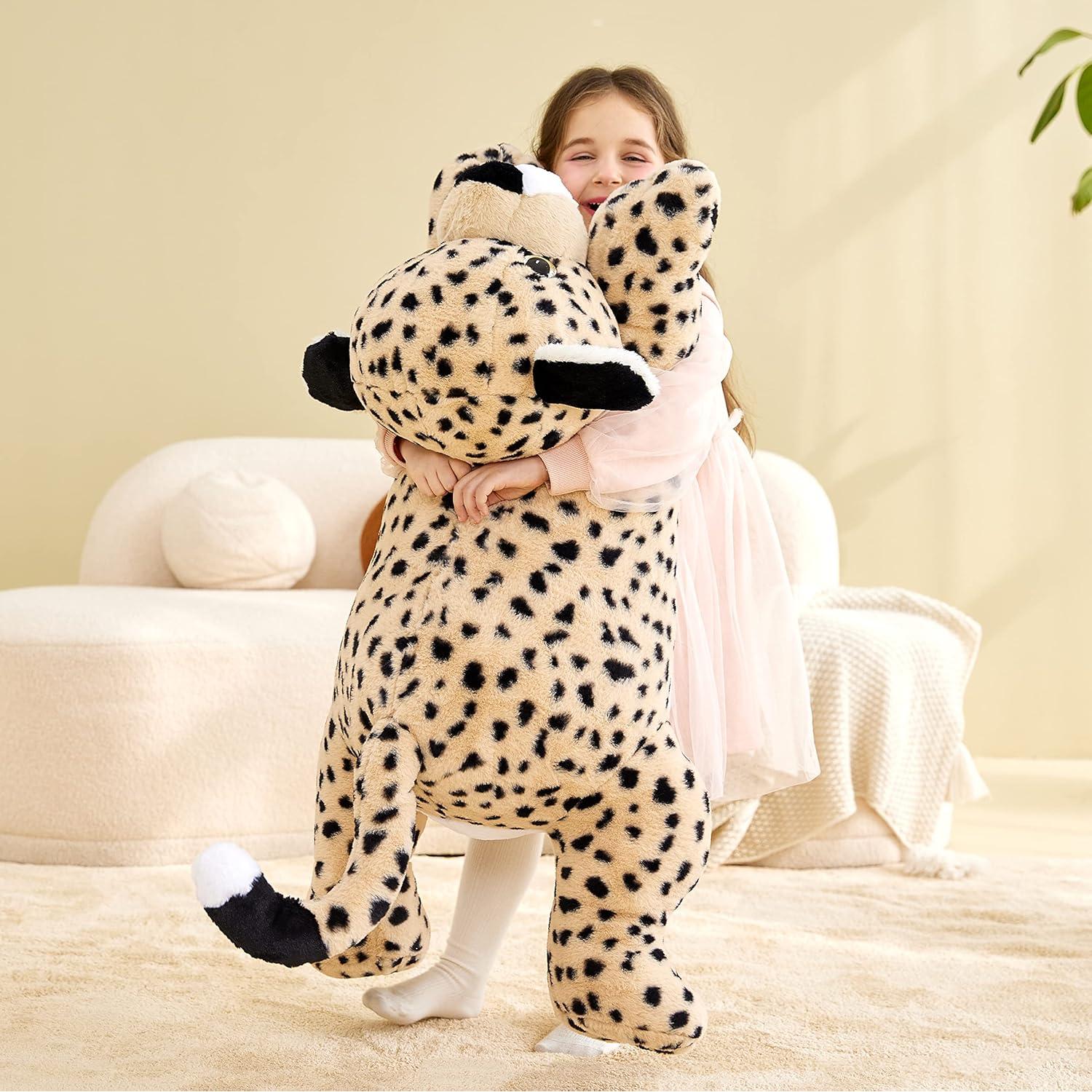 IKASA Jirafa Gigante de Peluche 77.8x34x30cm Suave