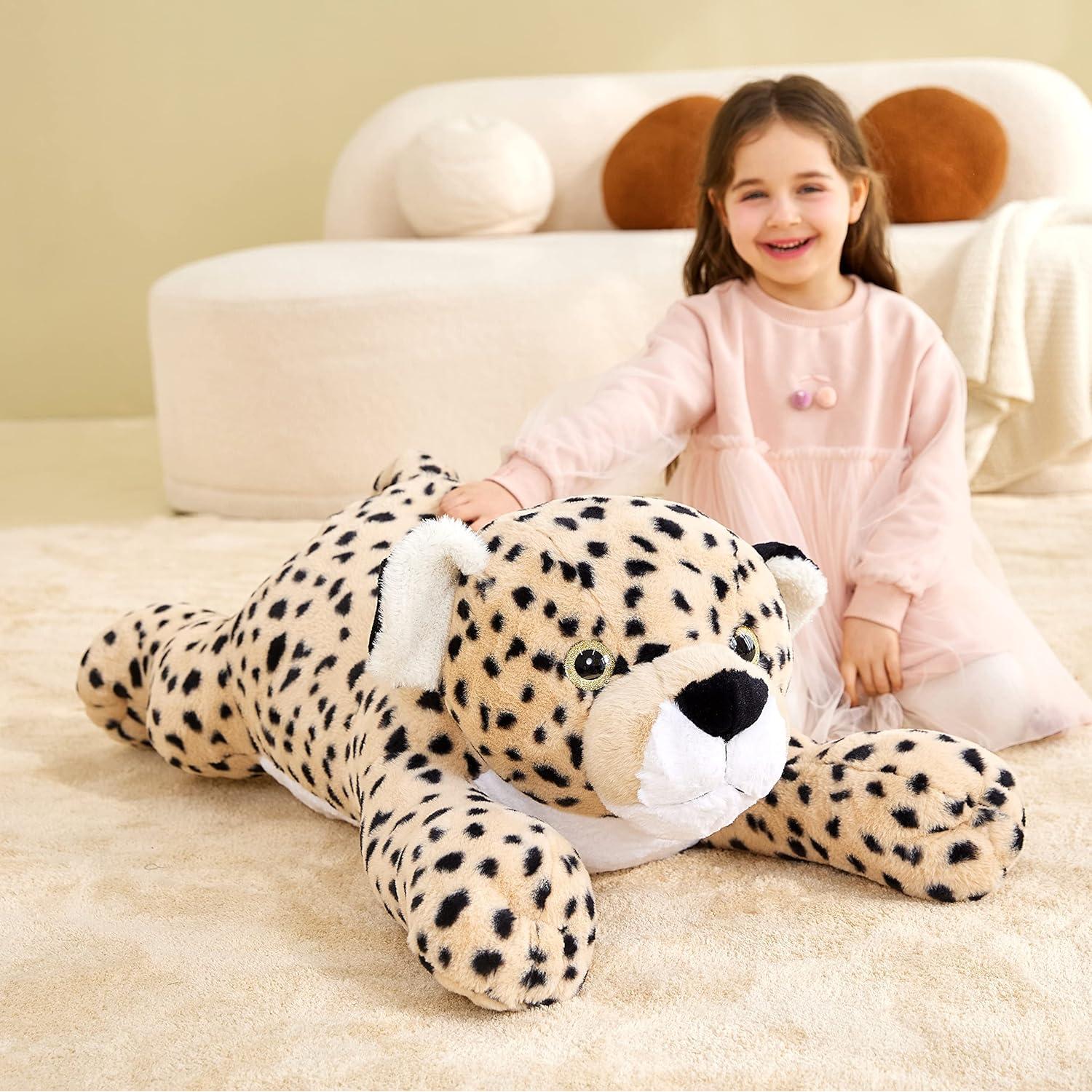 IKASA Jirafa Gigante de Peluche 77.8x34x30cm Suave