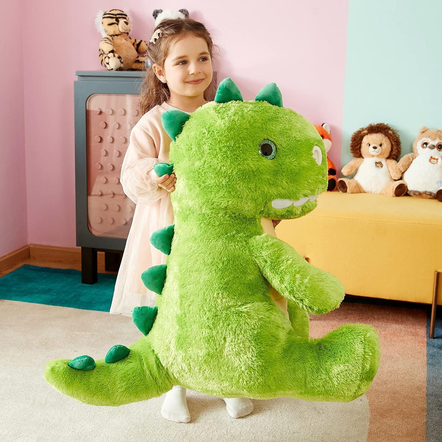 IKASA Peluche Dinosaurio T-Rex Gigante 60 cm Suave