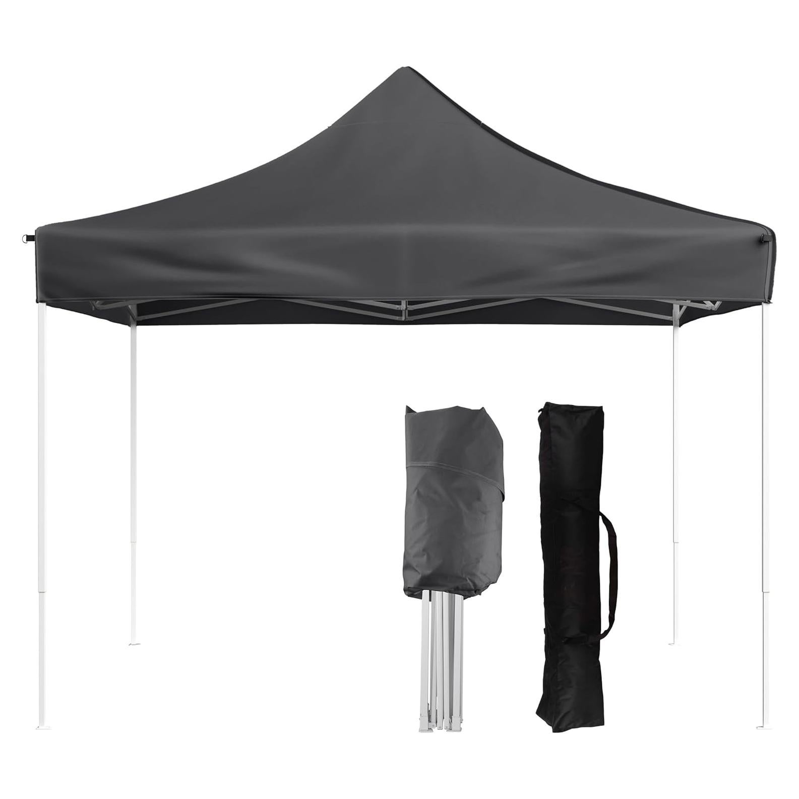 Toldo Plegable Stalwart 3x3m UPF30 Impermeable Gris
