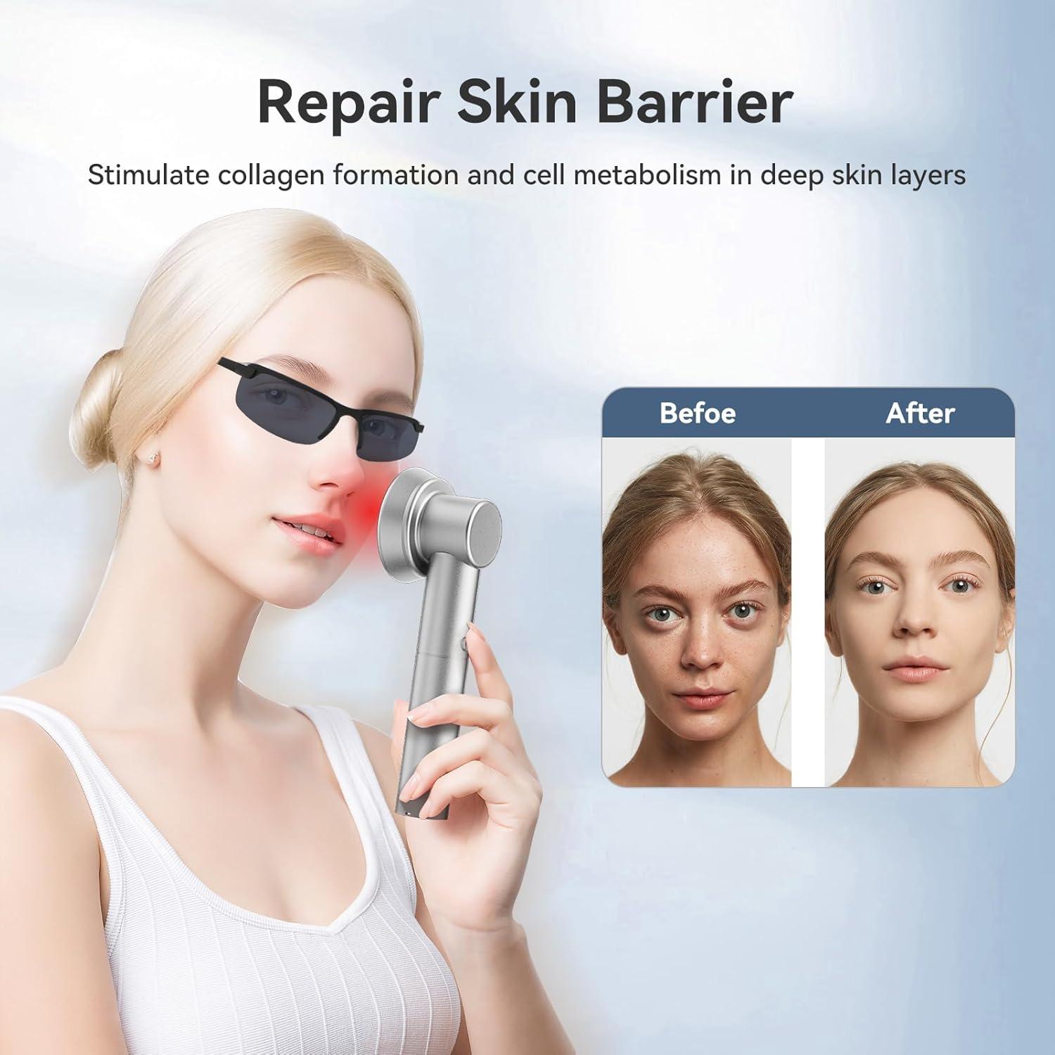 Dispositivo Terapia Luz Roja RICIAL RT004 3 Modos Portátil