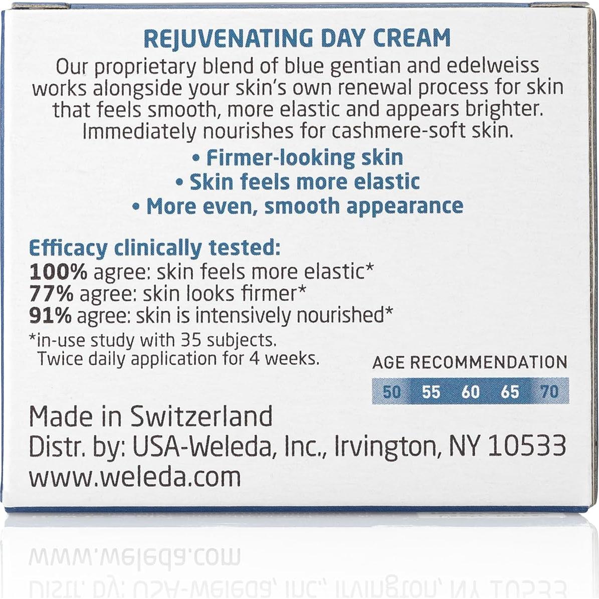 Crema Facial Rejuvenecedora Weleda 38.4 ml Hidratante Vegano