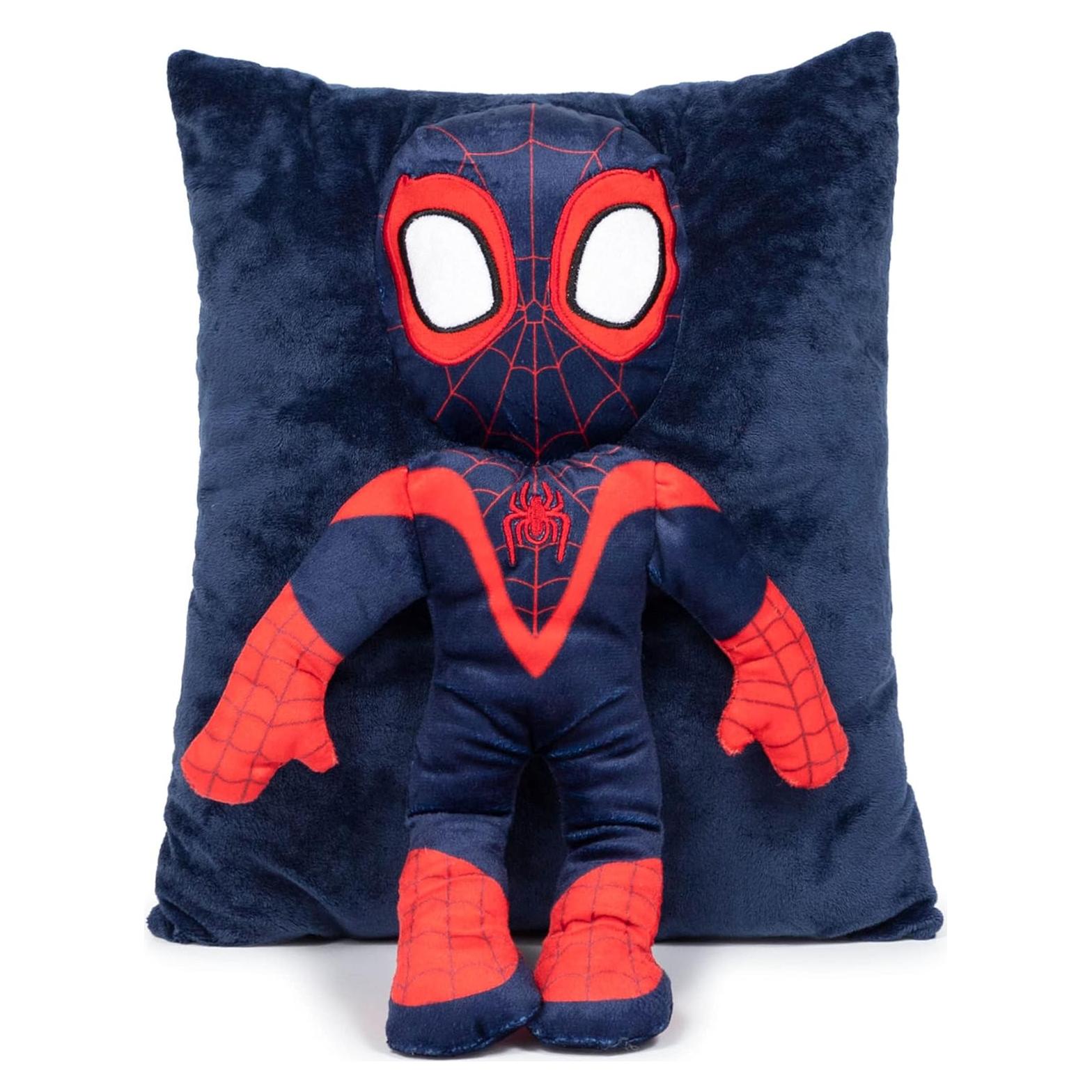 Almohada 3D Miles Morales Jay Franco Suave 38 cm