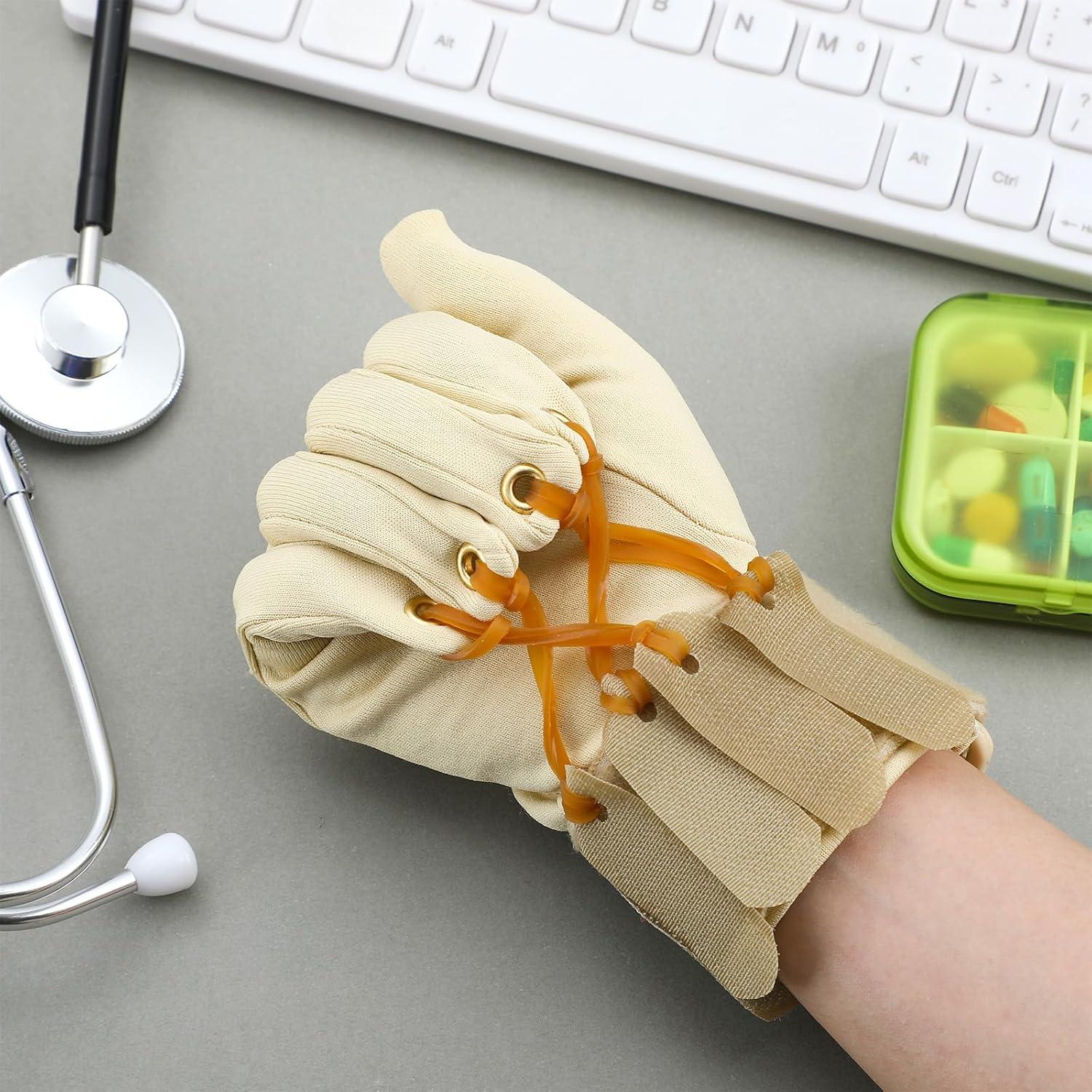 Guante de Ejercicio de Tracción Cuffbow para Rehabilitación de Manos