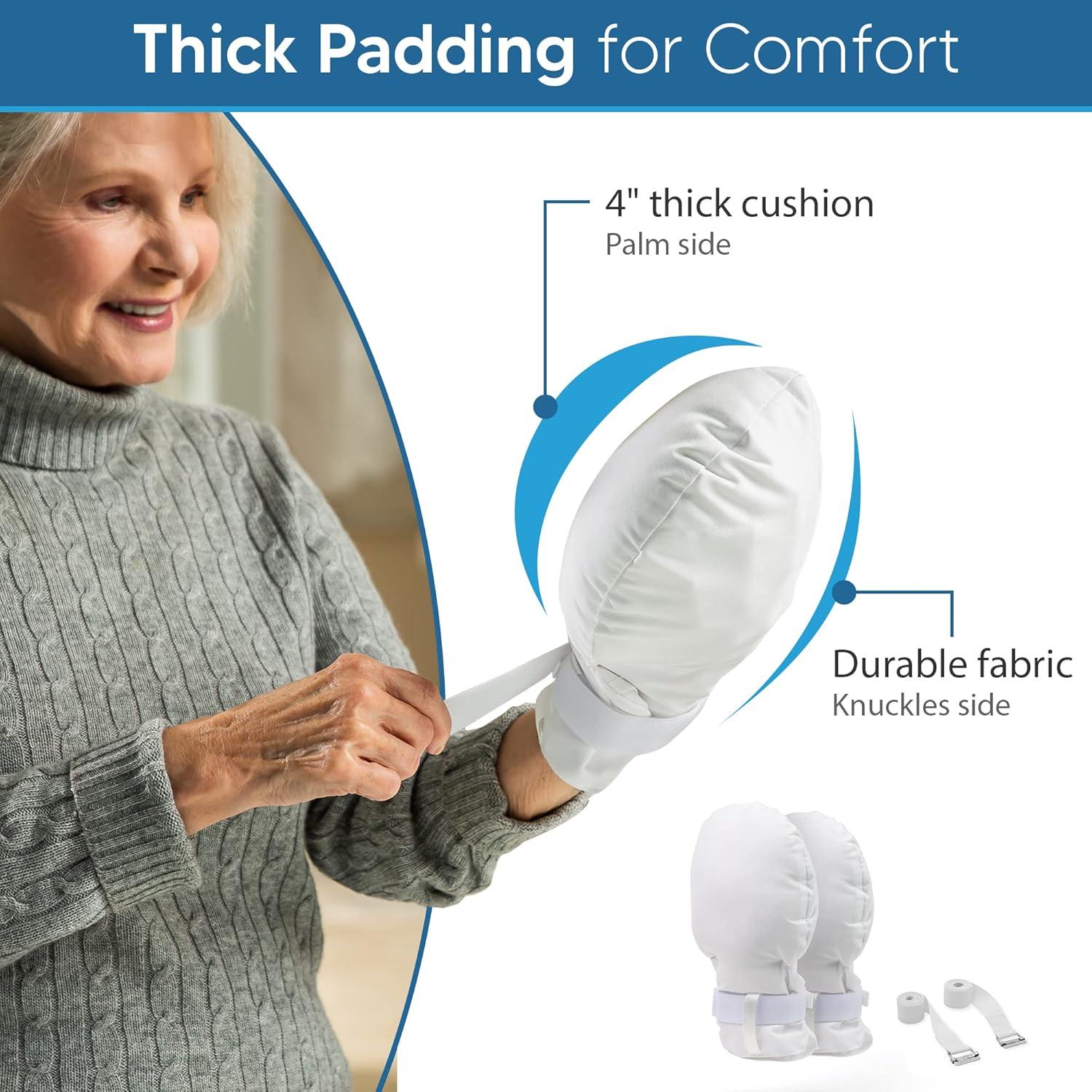 Mitones de Seguridad Médica Acolchados Burlingham - Talla Única