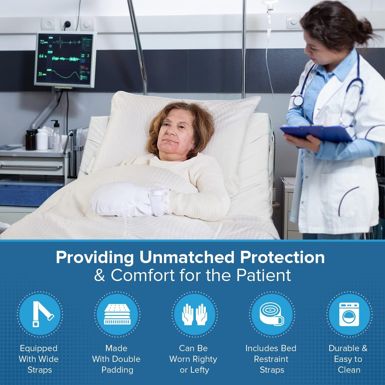 Mitones de Seguridad Médica Acolchados Burlingham - Talla Única