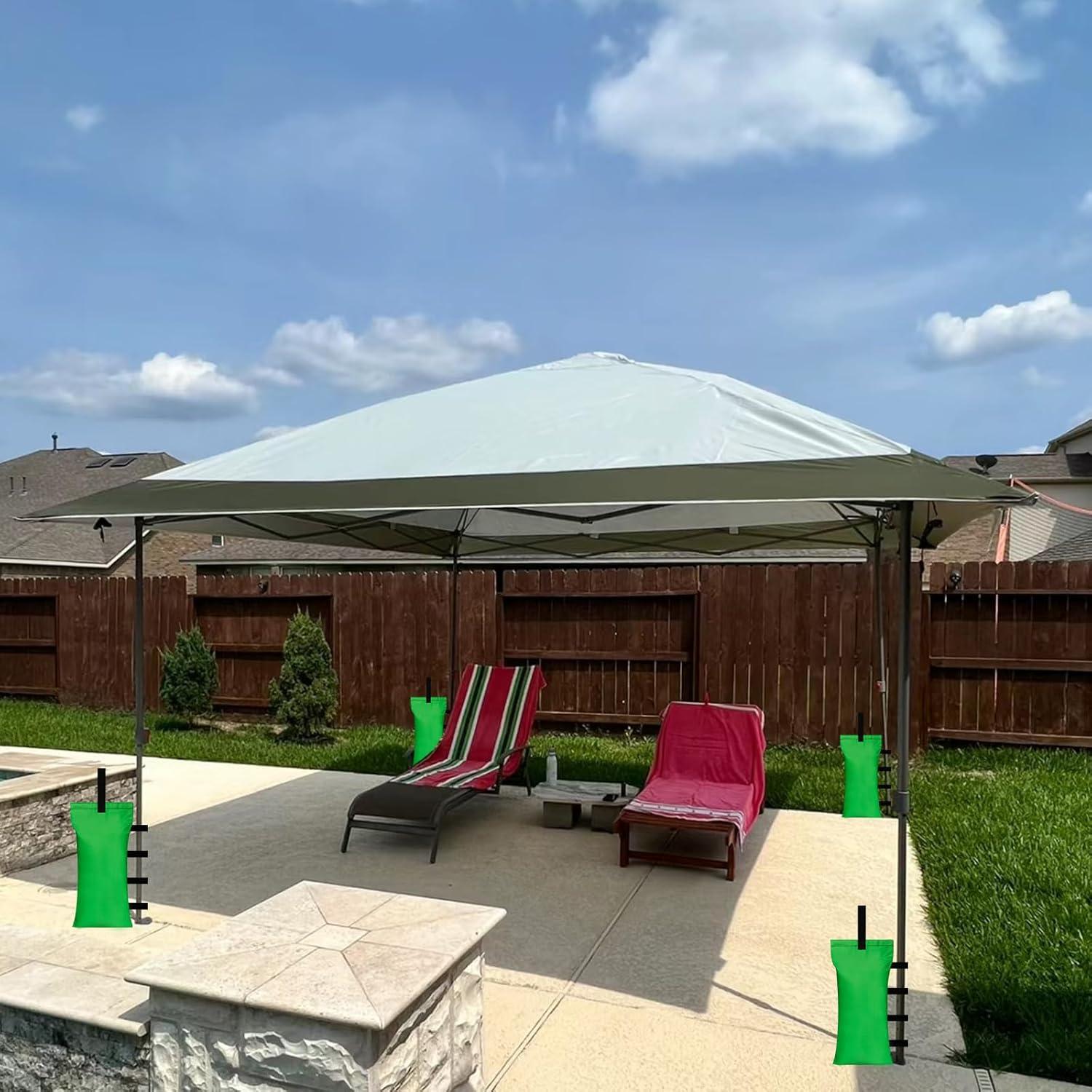 Juego de Pesas para Carpa HAZBEN 4 Bolsas de Arena 50.8kg