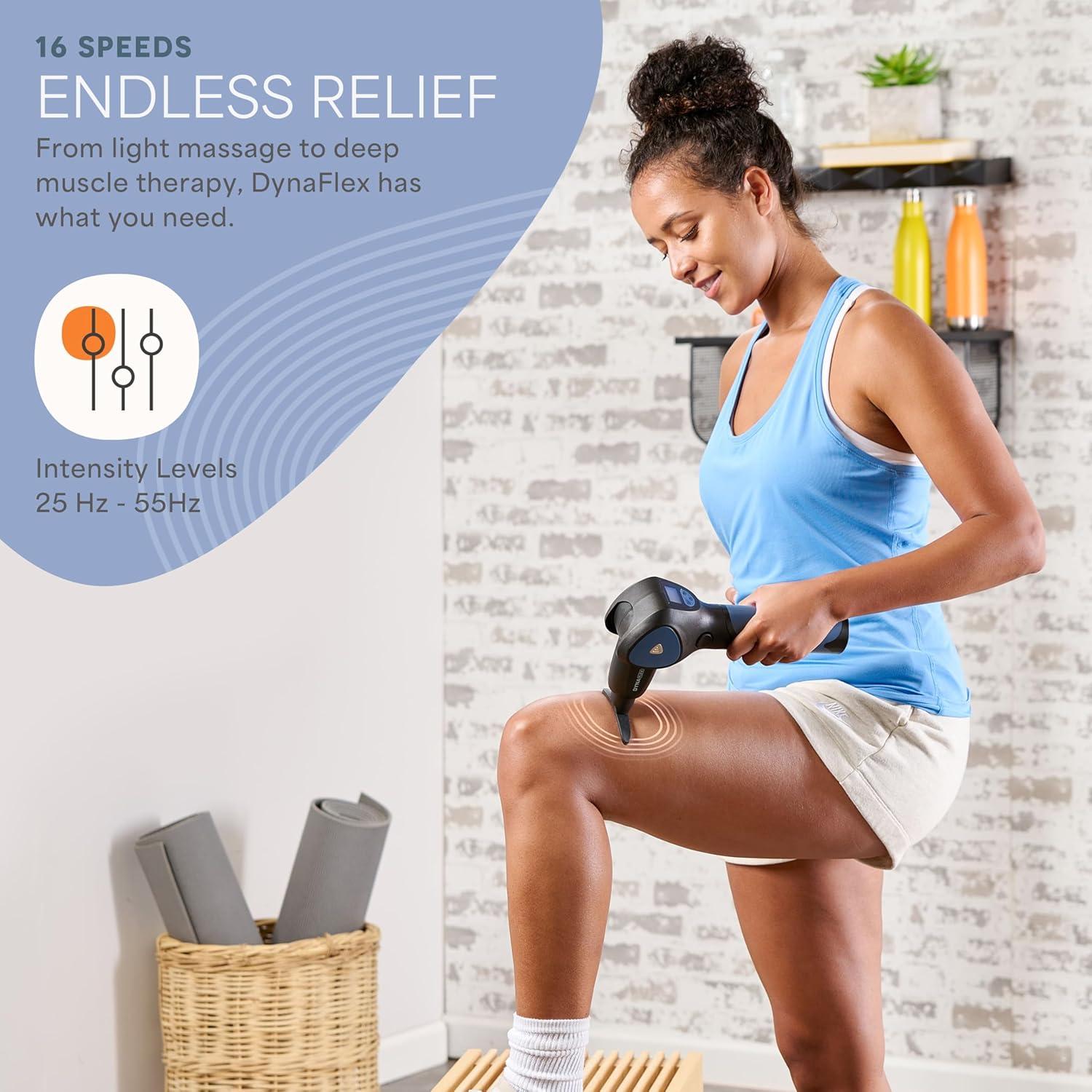 Pistola de Masaje LifePro Ajustable 12 Piezas 1,36 kg