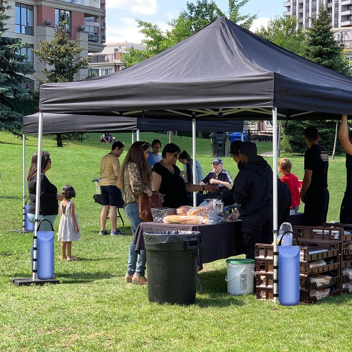 Bolsas de Arena Pesadas IALNAI para Carpa Exterior - 4 Unidades
