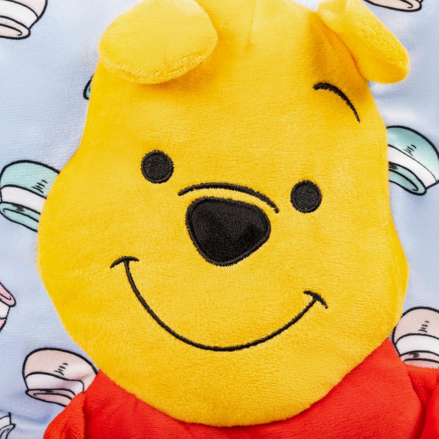Almohada 3D Winnie Pooh Jay Franco 38 cm Suave Amarilla
