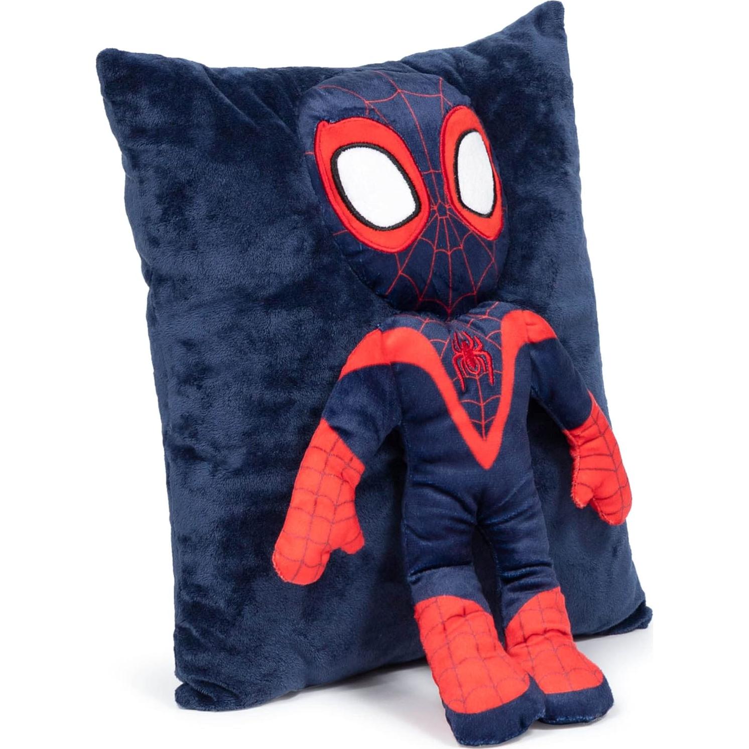 Almohada 3D Miles Morales Jay Franco Suave 38 cm