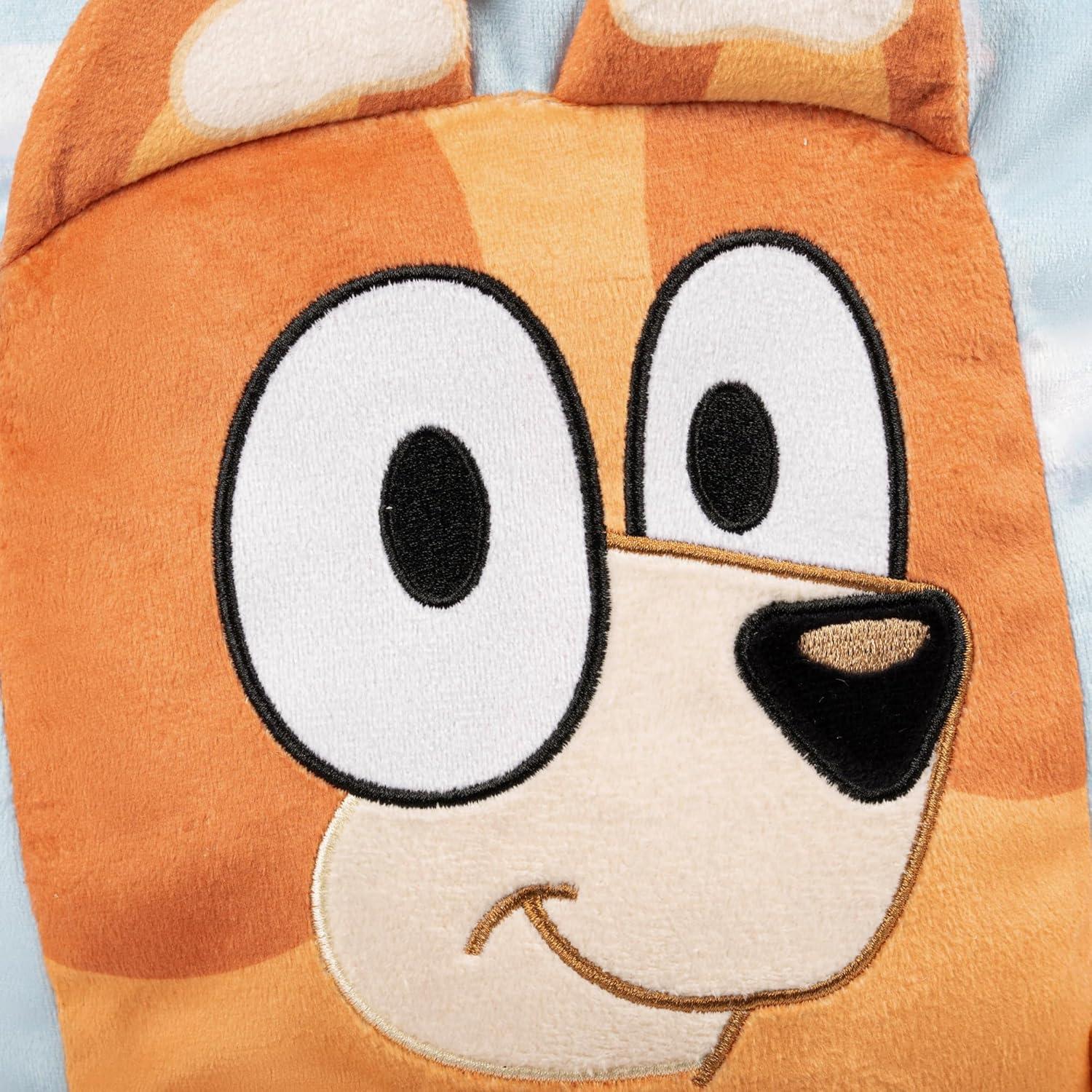 Almohada de Abrazo 3D Bingo Jay Franco Naranja 38 cm