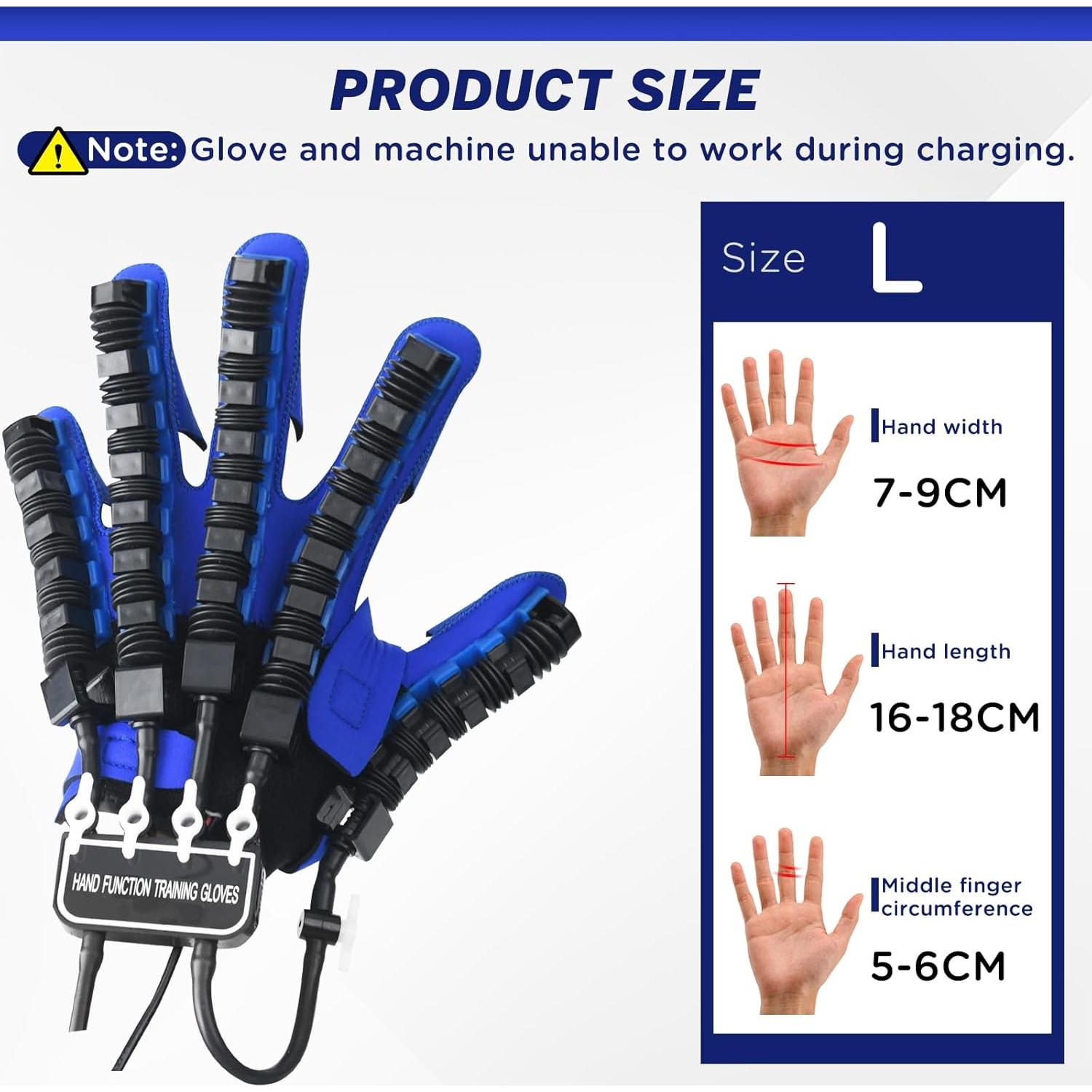 Guantes de Rehabilitación BUIFAC BF-076 con Calor y 9 Niveles