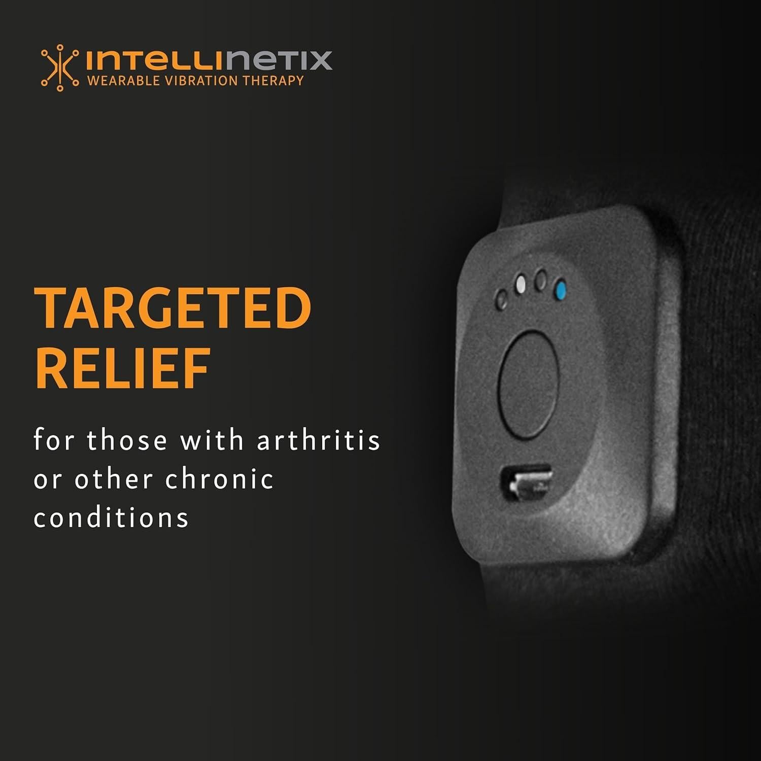 Guantes de Compresión Brownmed Intellinetix Mediano Negro