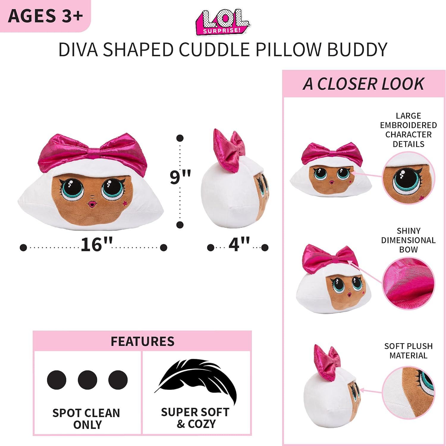 Cojín de Abrazo Franco Kids LOL Surprise Diva 40 cm