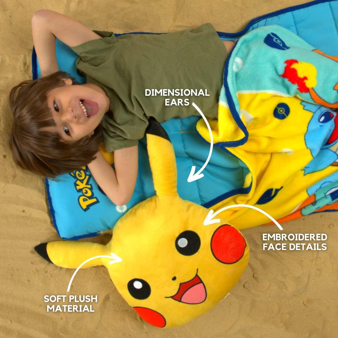 Almohada de Abrazo Pikachu Franco 40x35 cm Suave