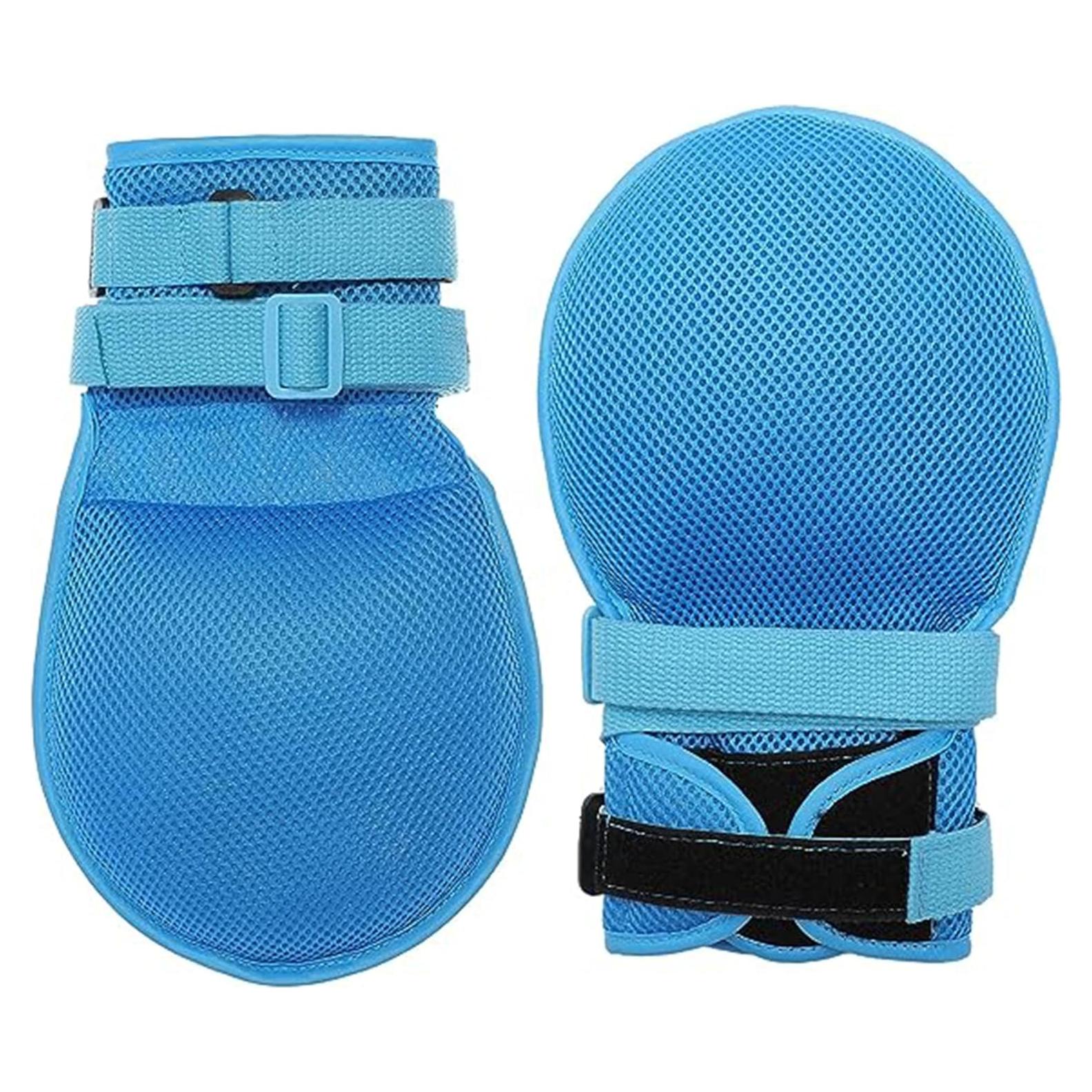 Guantes de Restricción para Demencia Fanwer - 2 Piezas, Mitones de Seguridad Transpirables