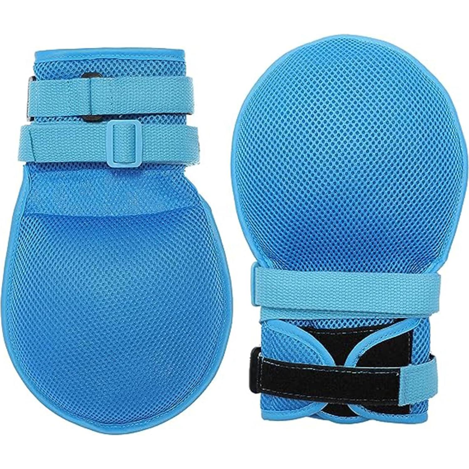 Guantes de Restricción para Demencia Fanwer - 2 Piezas, Mitones de Seguridad Transpirables