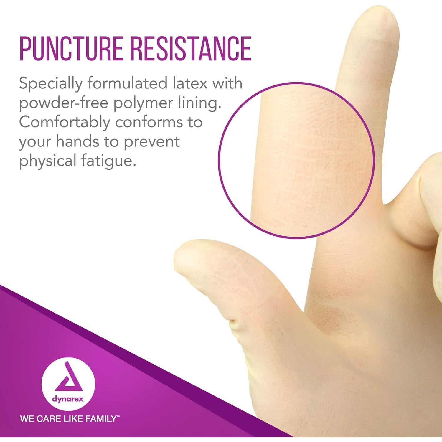 Guantes Quirúrgicos Estériles de Láttex Dynarex 7.0 - 50 Pares