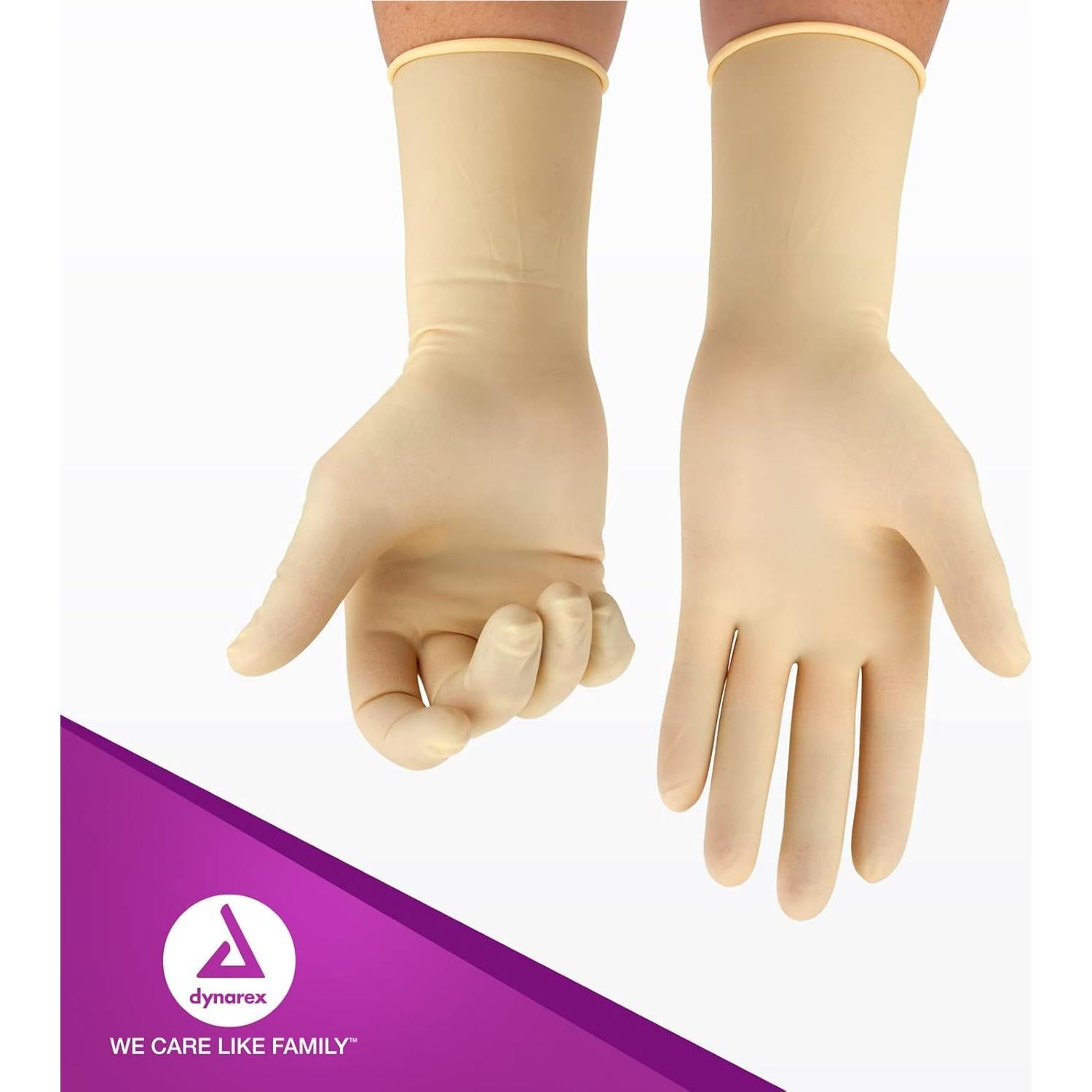 Guantes Quirúrgicos Estériles de Láttex Dynarex 7.0 - 50 Pares