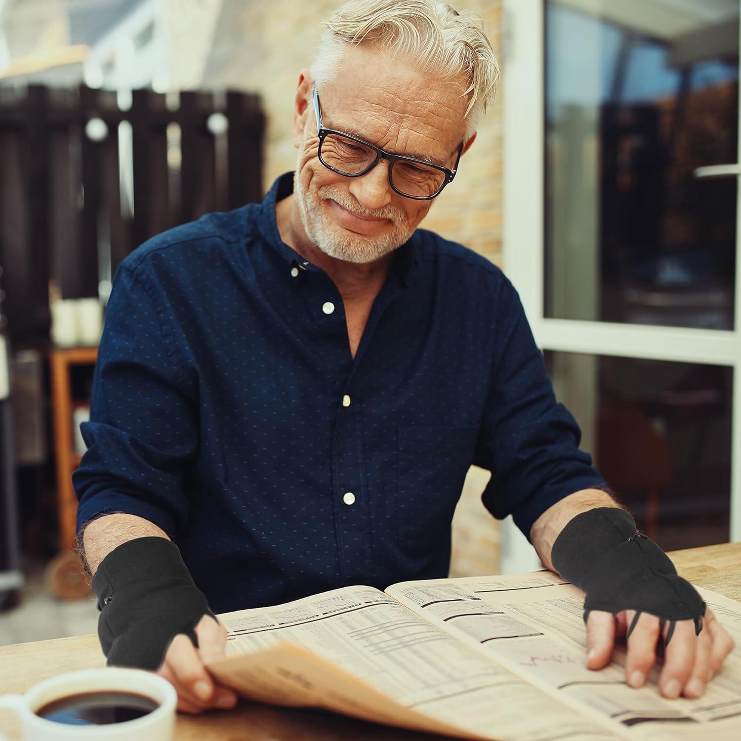 Guantes con peso ajustable Flyangle para temblores M 2PK