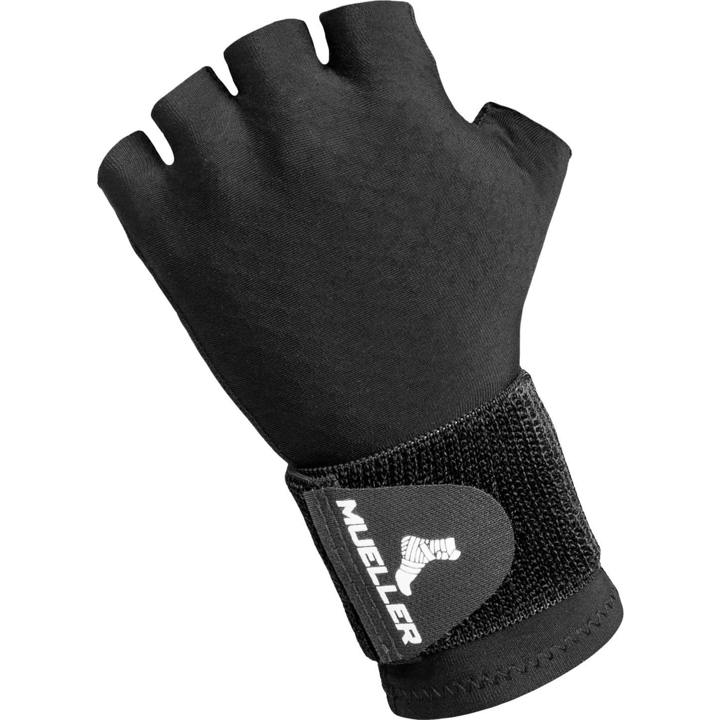Guante de Compresión Reversible MUELLER S/M Negro para Artritis