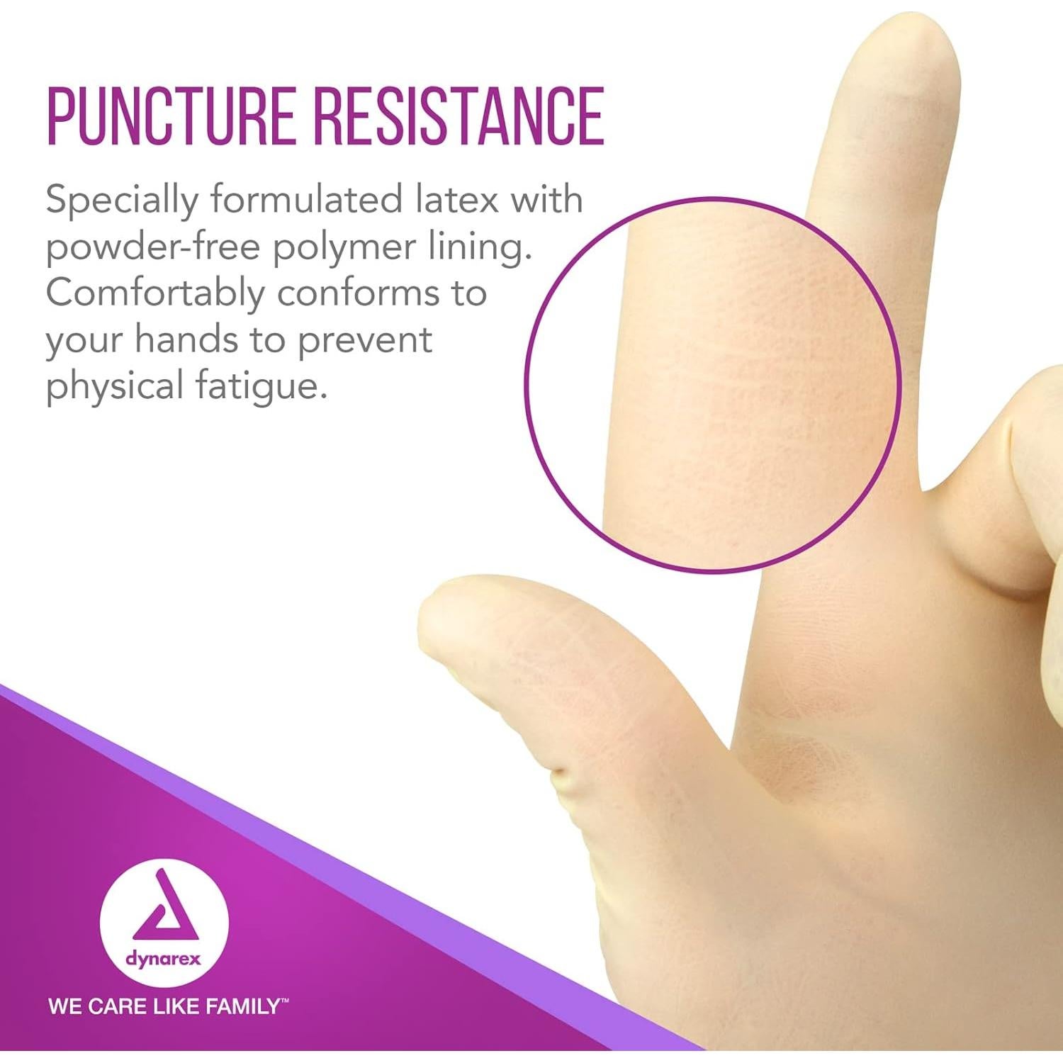 Guantes Quirúrgicos Estériles Dynarex Láttex Sin Polvo 50 Pares