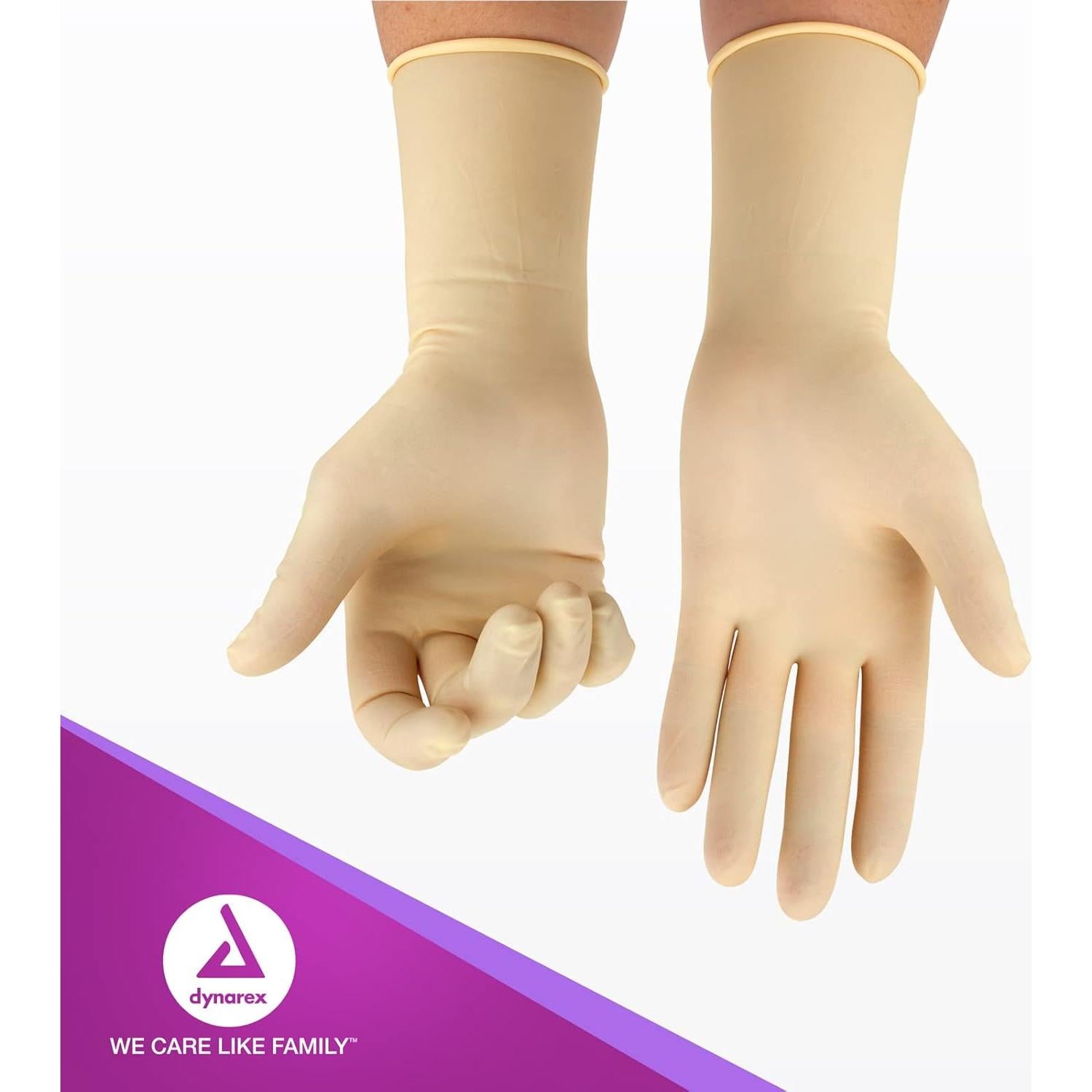 Guantes Quirúrgicos Estériles Dynarex Láttex Sin Polvo 50 Pares