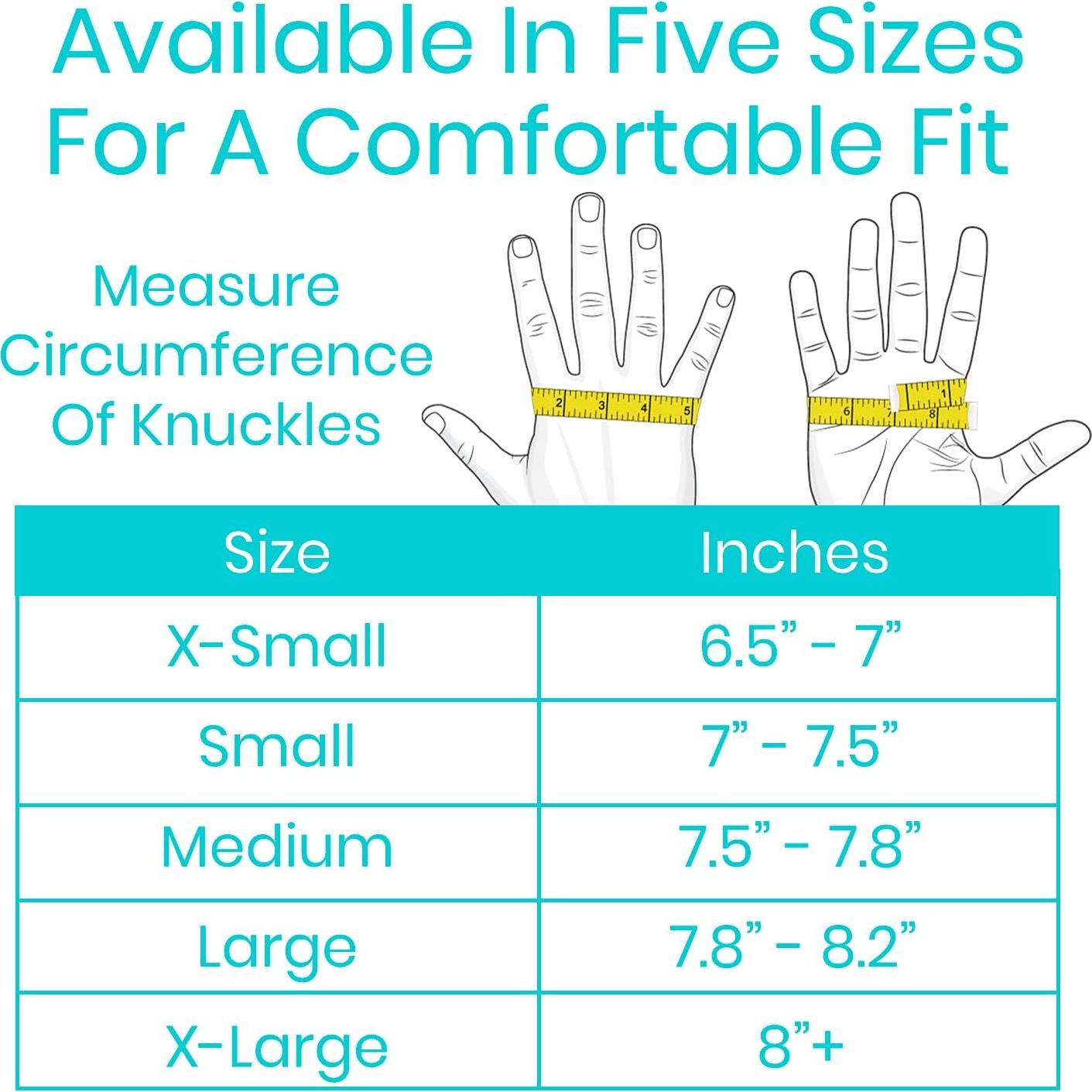 Guantes de compresión Vive Health para artritis - Grande