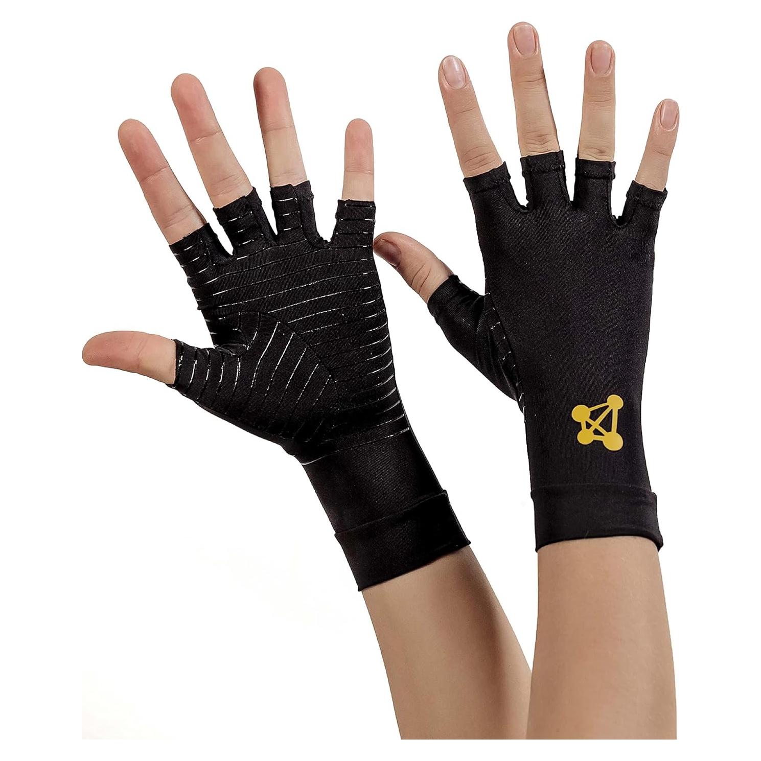 Guantes de Compresión Sin Dedos CopperJoint - Alivio Artritis