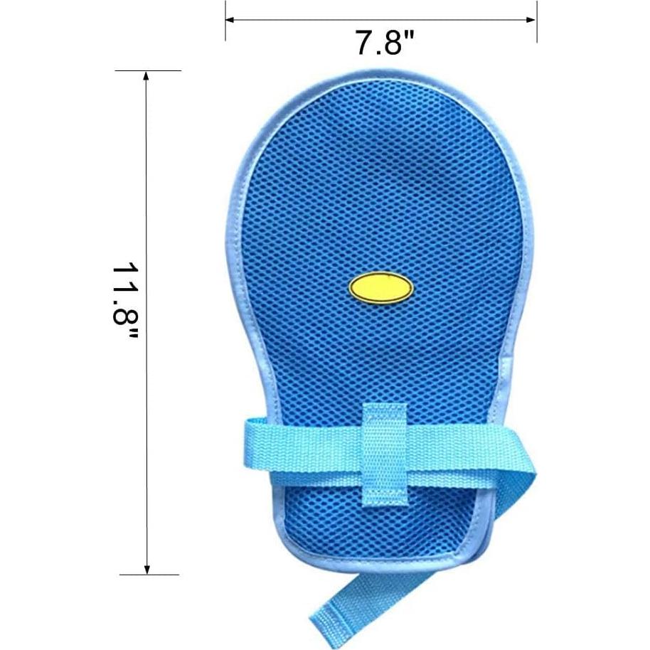 Guantes de Restricción Fanwer - 2PCS, Azul, Unisex, 29x18cm