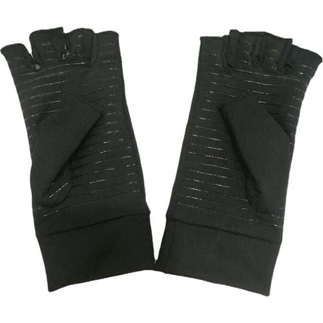 Guantes de Compresión de Cobre ATAN Sin Dedos para Artritis