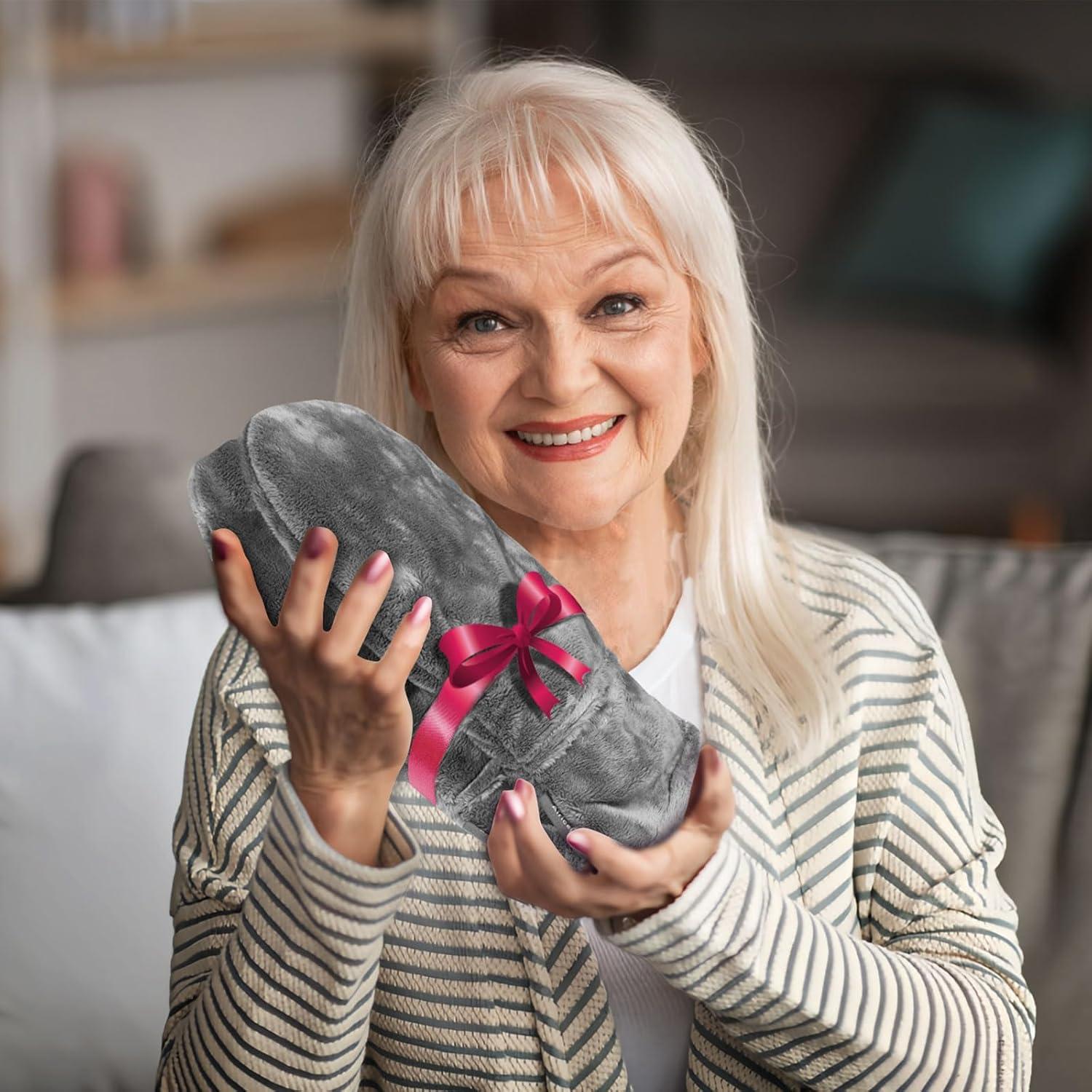 Manoplas Calentadas AiricePac para Alivio de Artritis - Gris