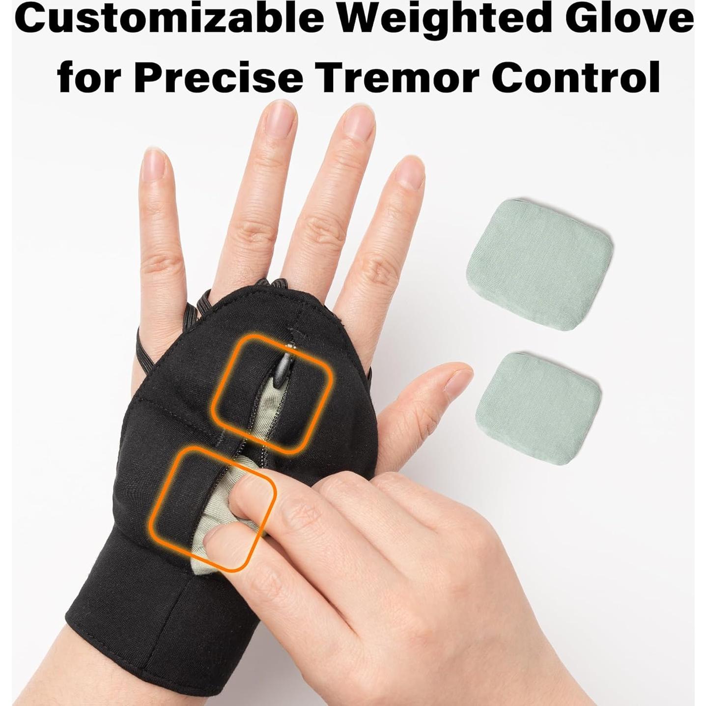 Guantes con peso ajustable SteadyHand para temblores - Baby Noah