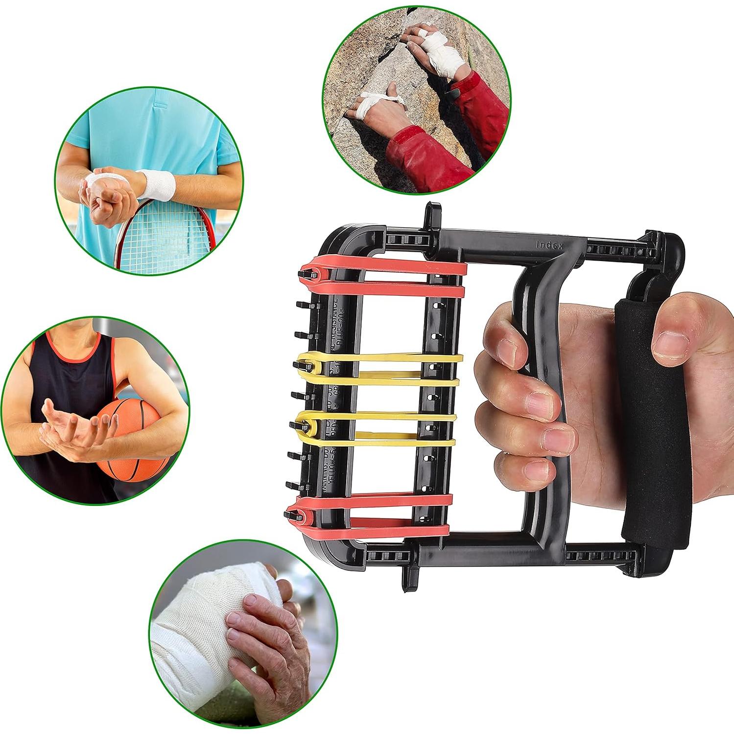 Ejercitador de Mano YPCBYNBS con Bandas de Resistencia Progresiva