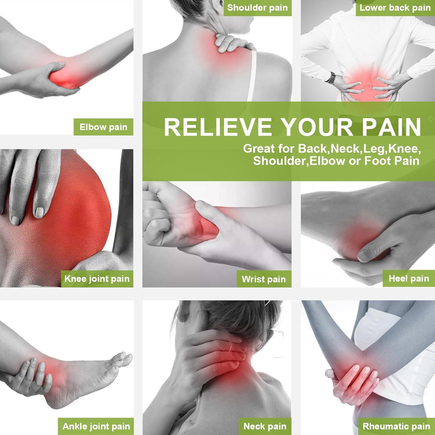 Masajeador Estimulador Muscular TENS Xpainoff 4 en 1 Alivio Dolor