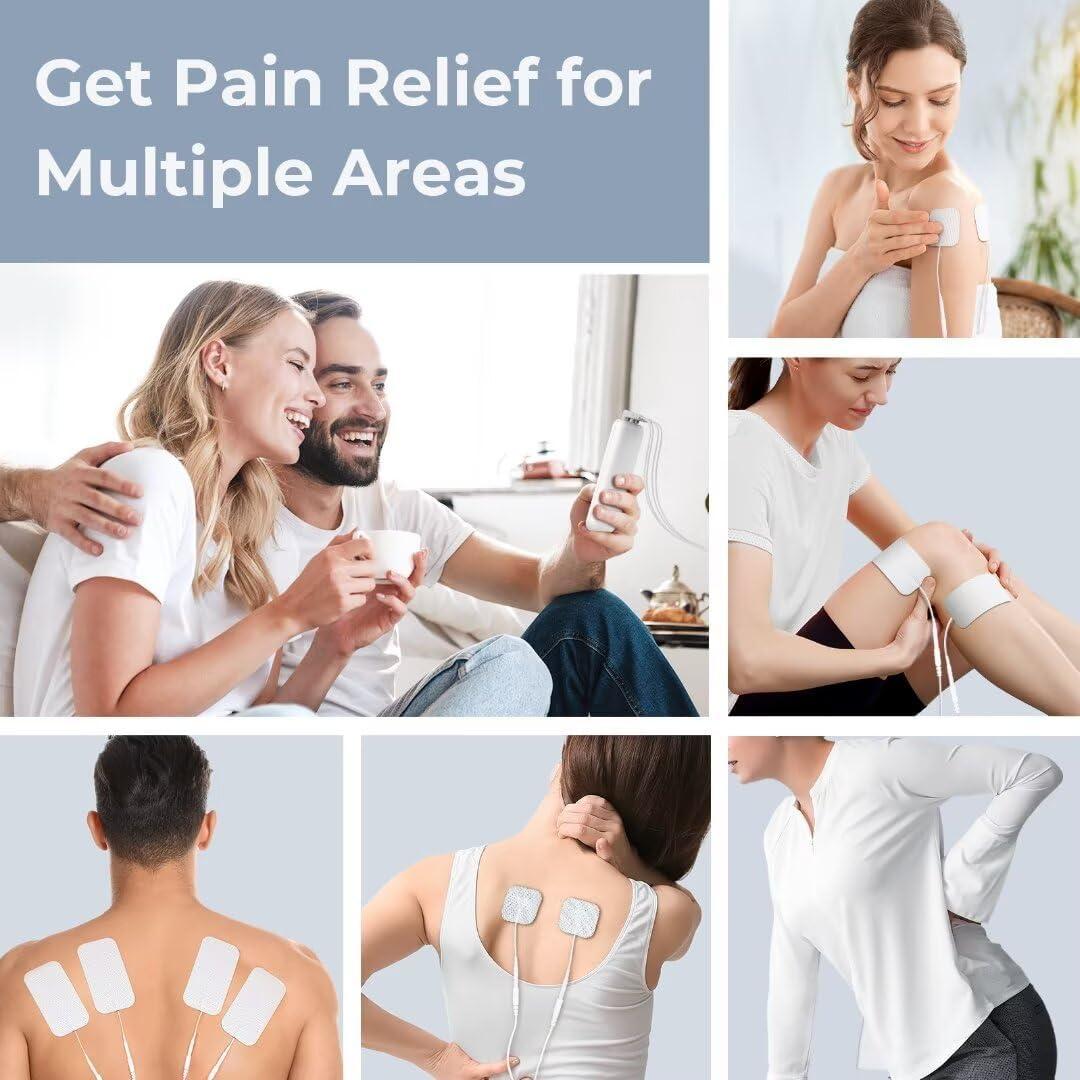 Estimulador Muscular TENS AUVON TU2424 4 Salidas 24 Modos