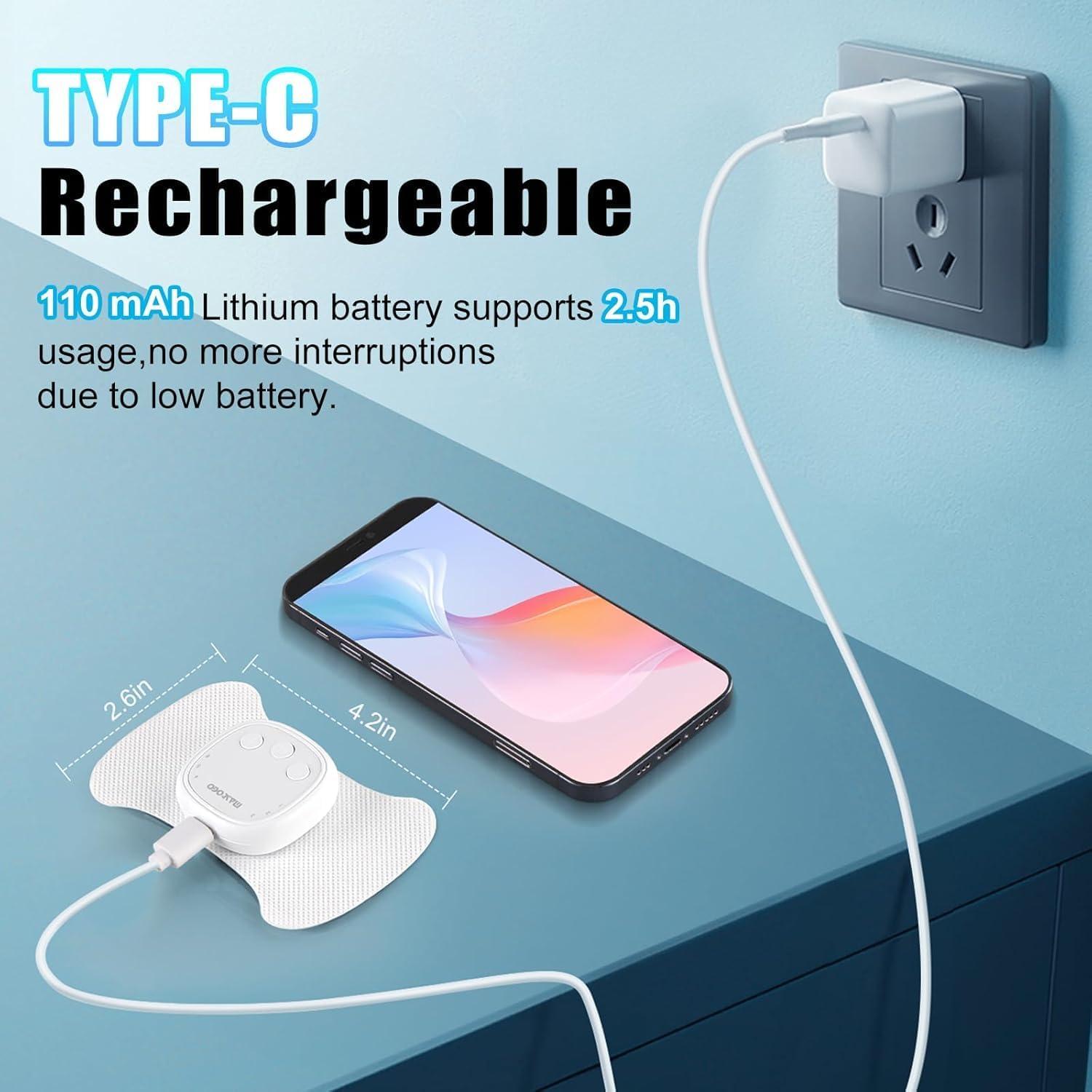 Unidad TENS Inalámbrica MASTOGO - 6 Modos y 19 Intensidades