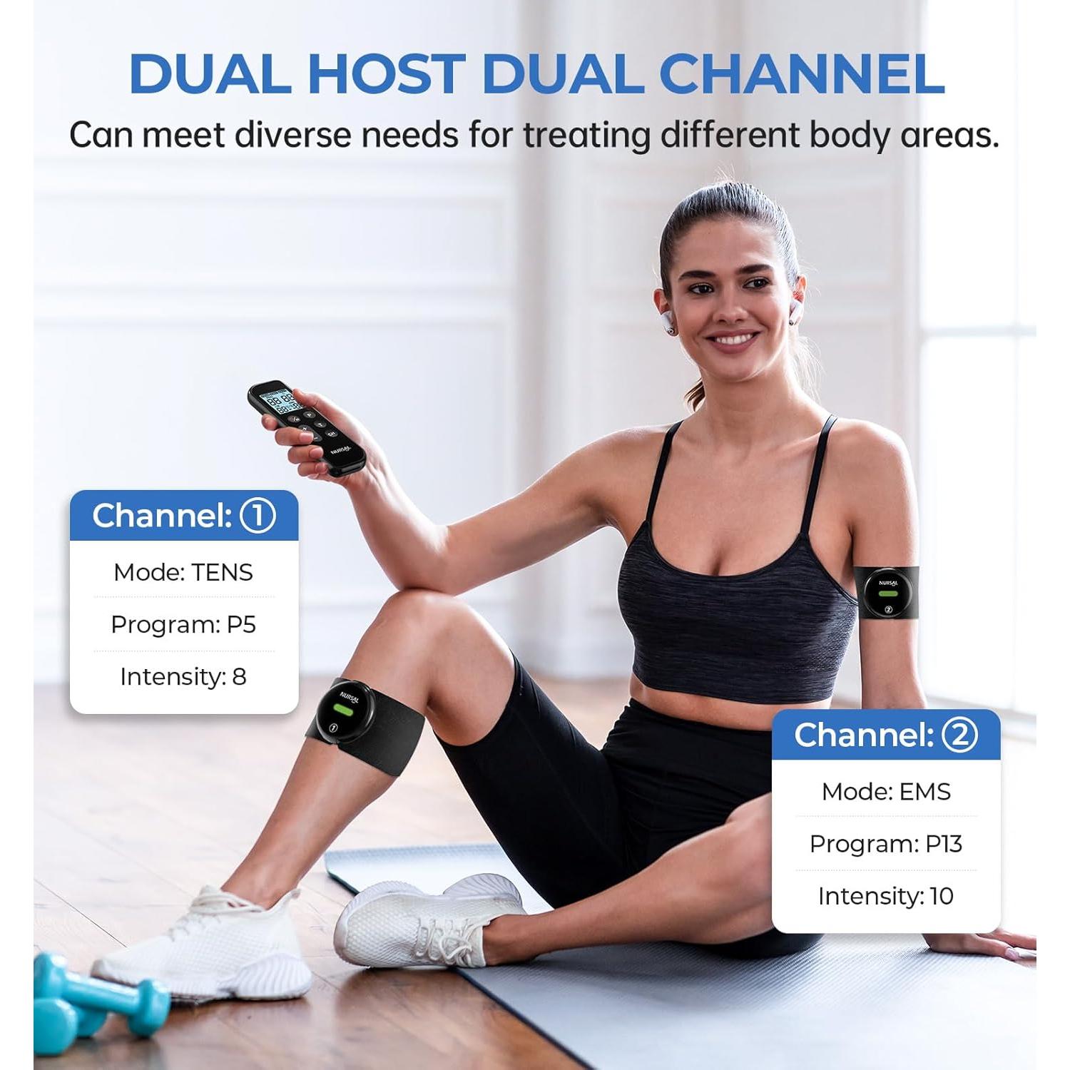 Estimulador Muscular Inalámbrico NURSAL M101A-UK1 18 Modos