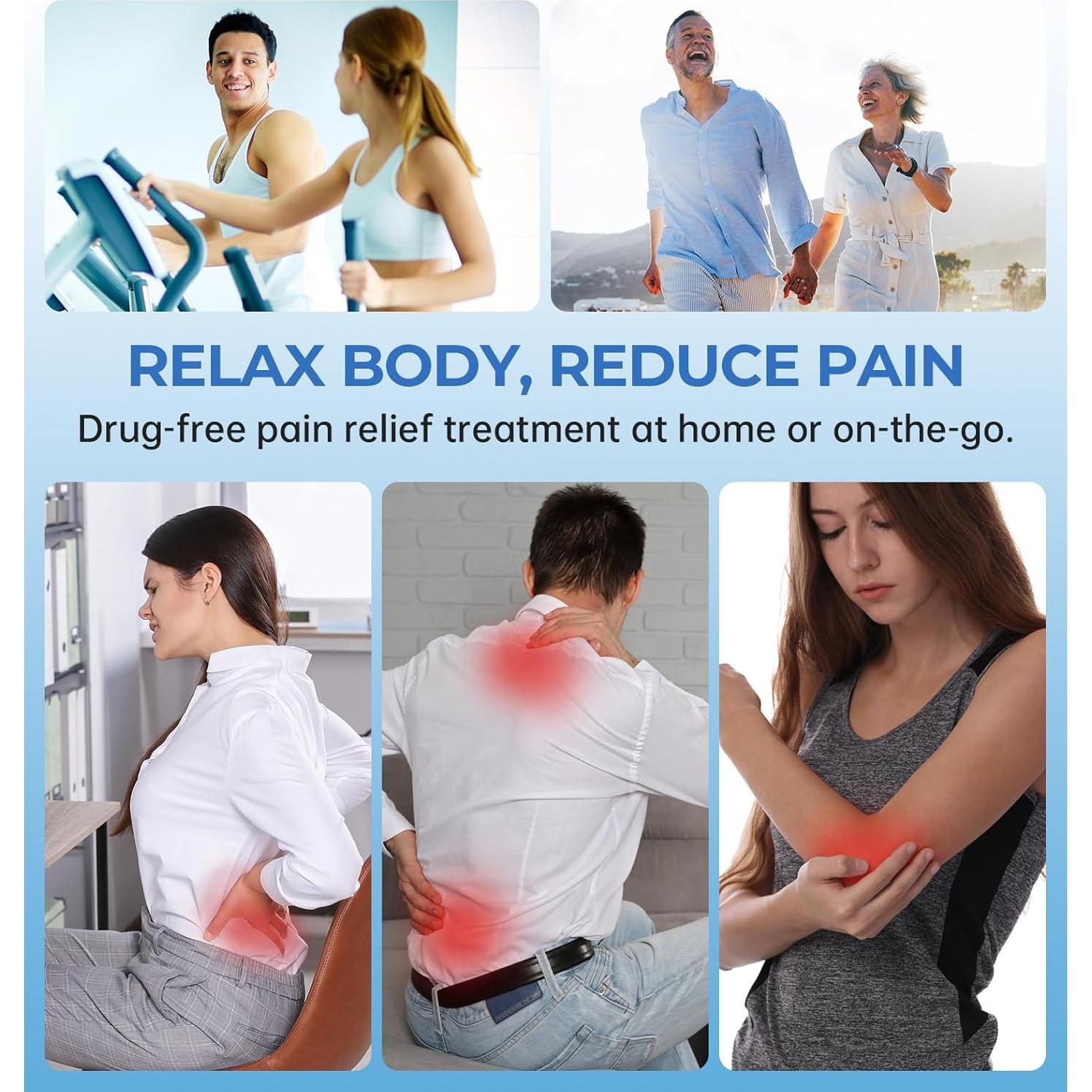 Estimulador Muscular Inalámbrico NURSAL M101A-UK1 18 Modos