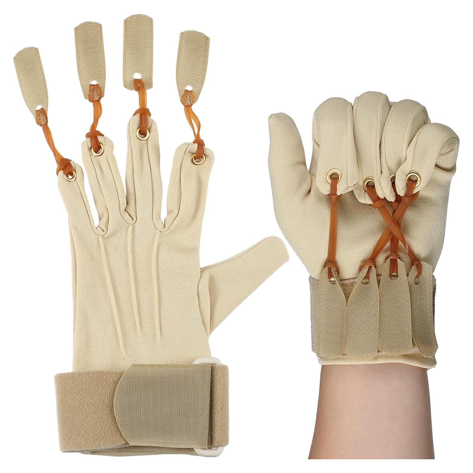 Guante de Ejercicio de Tracción Cuffbow para Rehabilitación de Manos