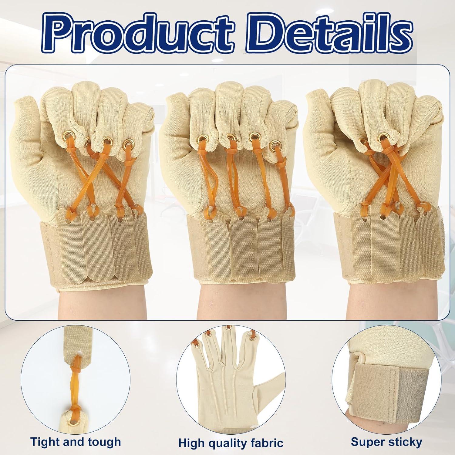 Guante de Ejercicio de Tracción Cuffbow para Rehabilitación de Manos