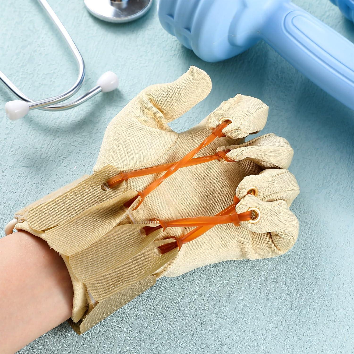 Guante de Ejercicio de Tracción Cuffbow para Rehabilitación de Manos