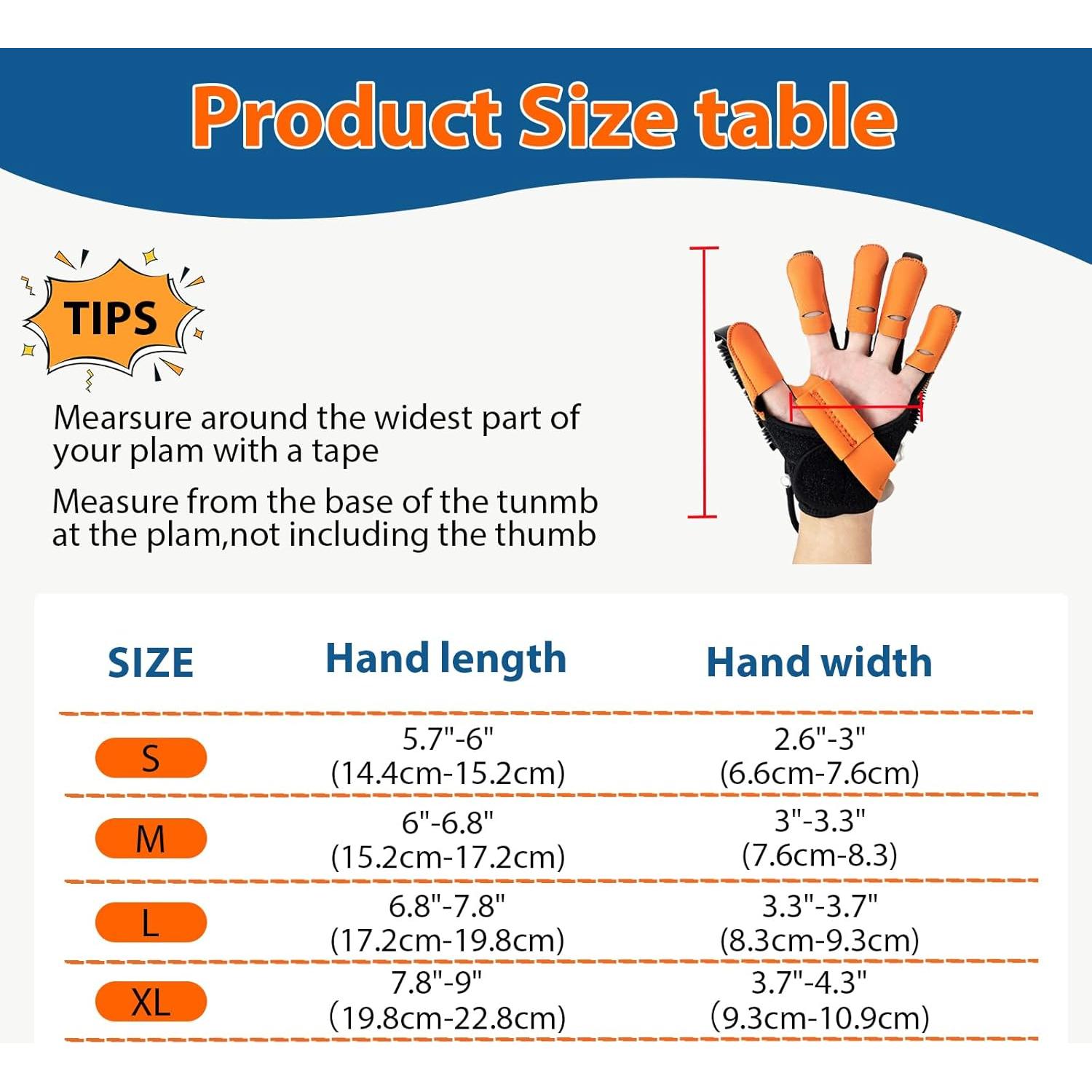 Guante Robótico de Rehabilitación Veanvoky Mano Izquierda S